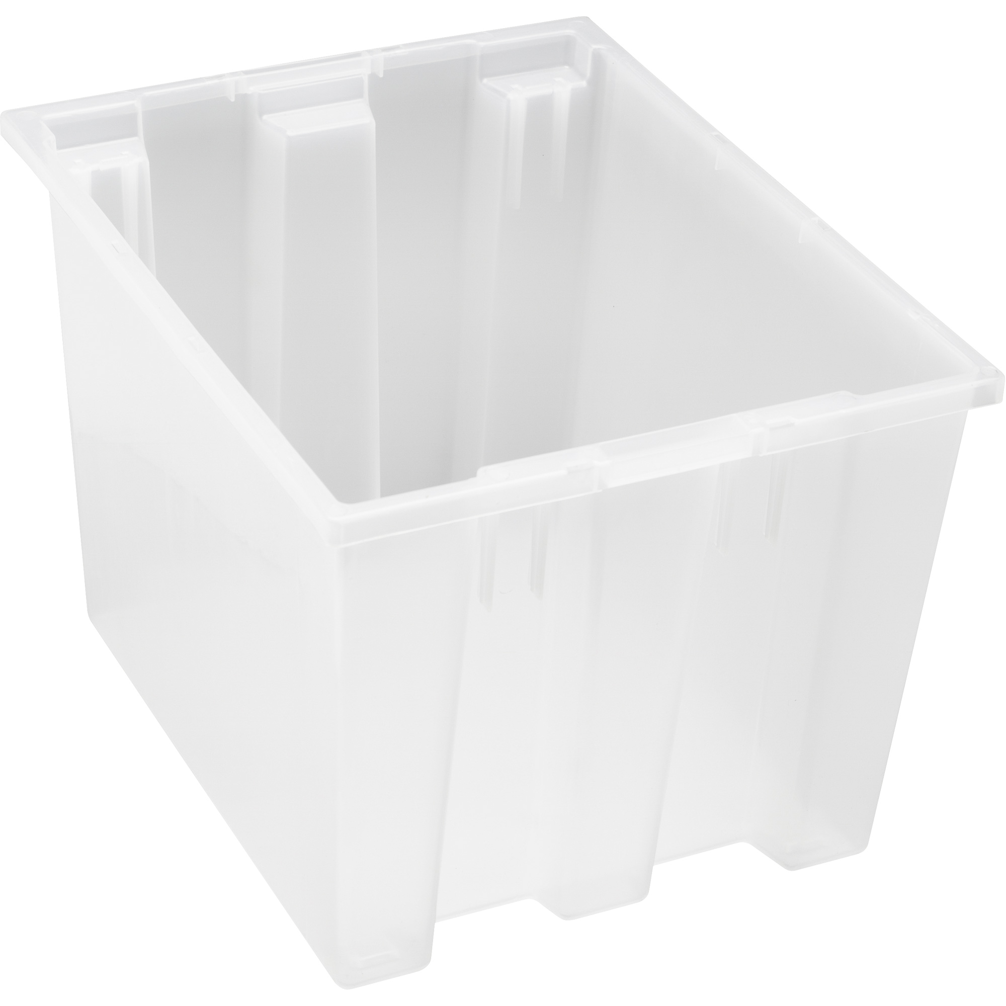 Contenant robuste Stack & Nest, 13" x 15,5" x 19,5", Transparent