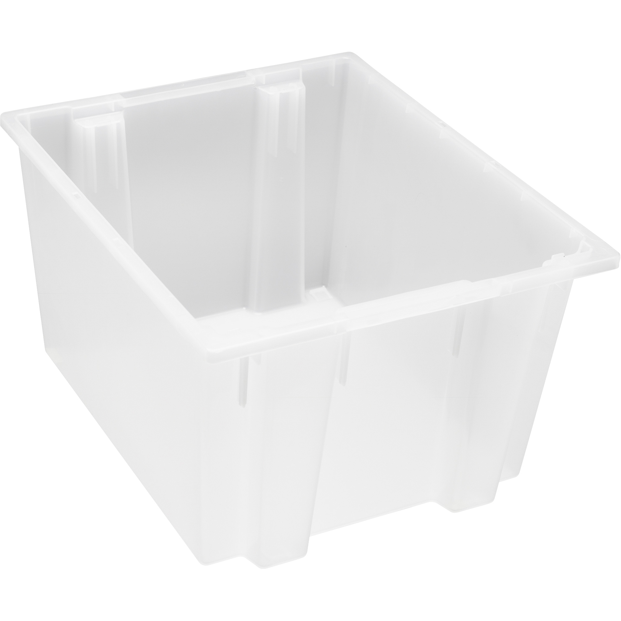 Contenant robuste Stack & Nest, 13" x 19,5" x 23,5", Transparent