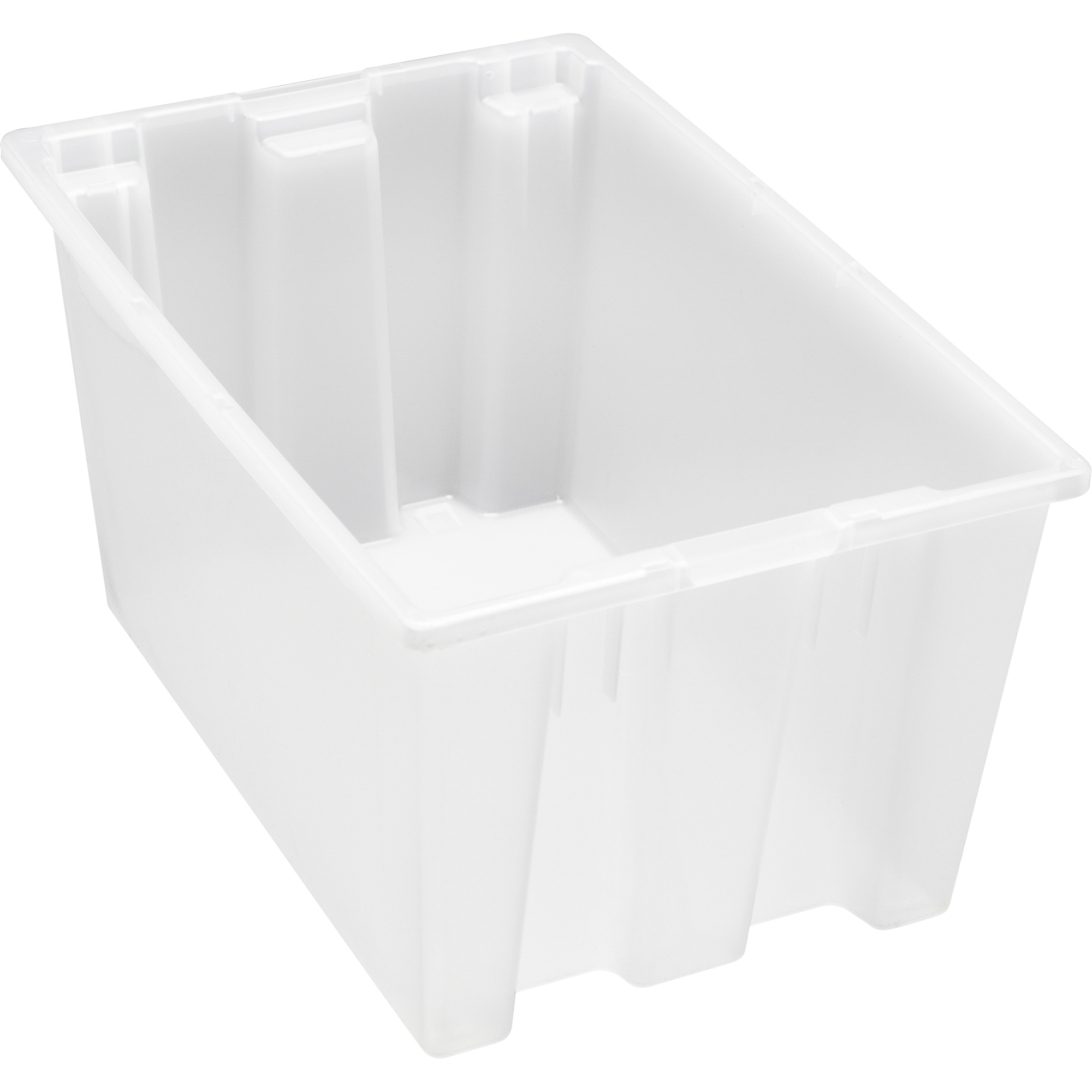 Contenant robuste Stack & Nest, 15" x 19,5" x 29,5", Transparent