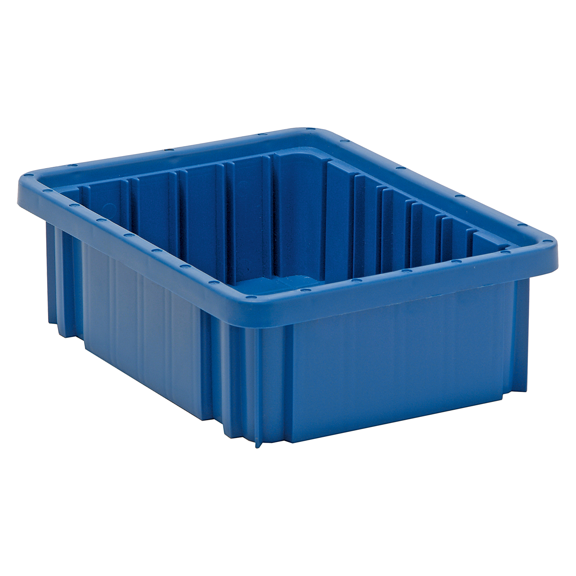 Contenants Divider BoxMD, Plastique, 10,9" la x 8,3" p x 3,5" h, Bleu