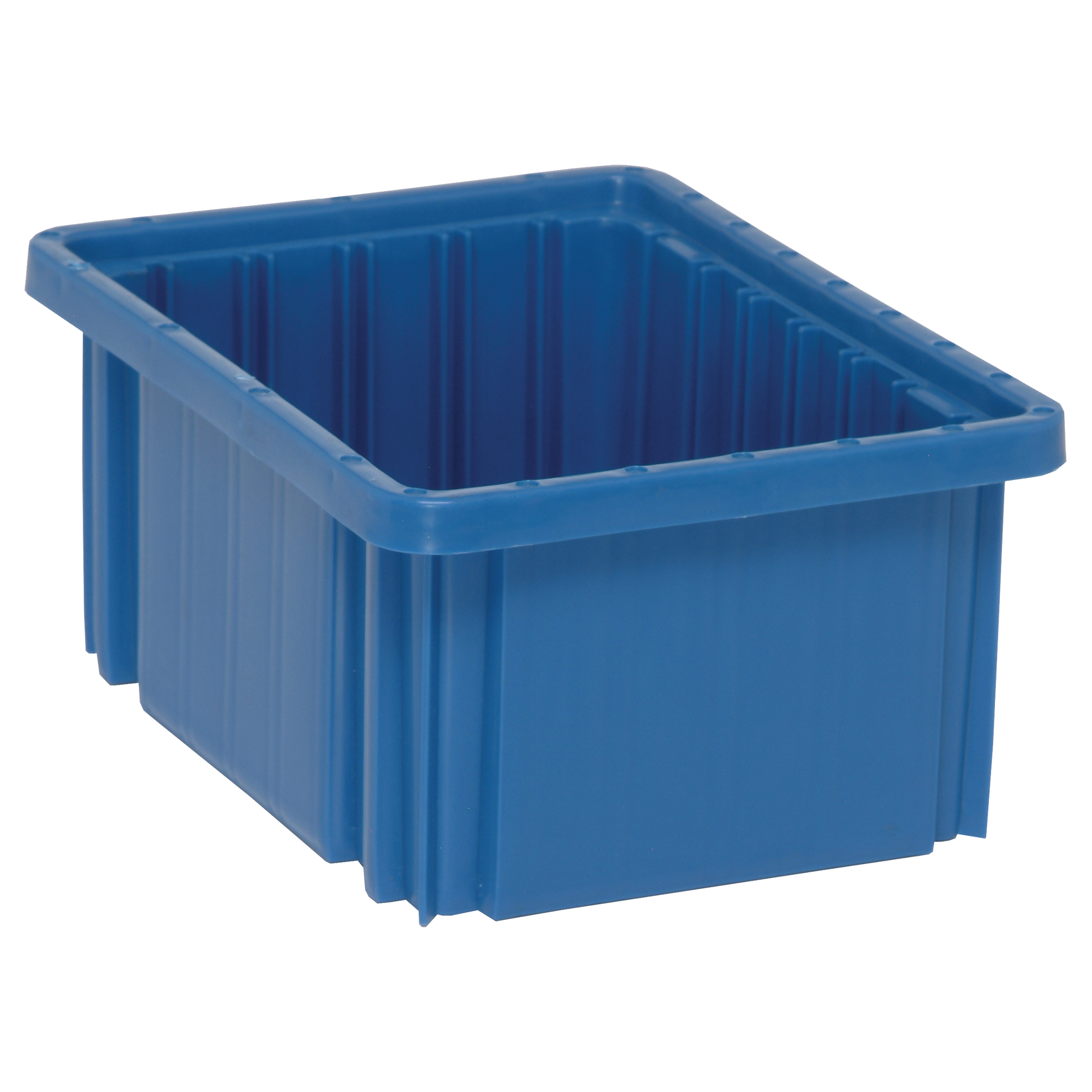 Contenants Divider BoxMD, Plastique, 10,9" la x 8,3" p x 5" h, Bleu