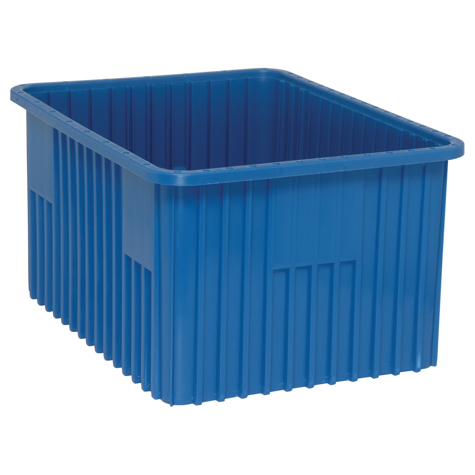 Contenants Divider BoxMD, Plastique, 22,5" la x 17,5" p x 12" h, Bleu
