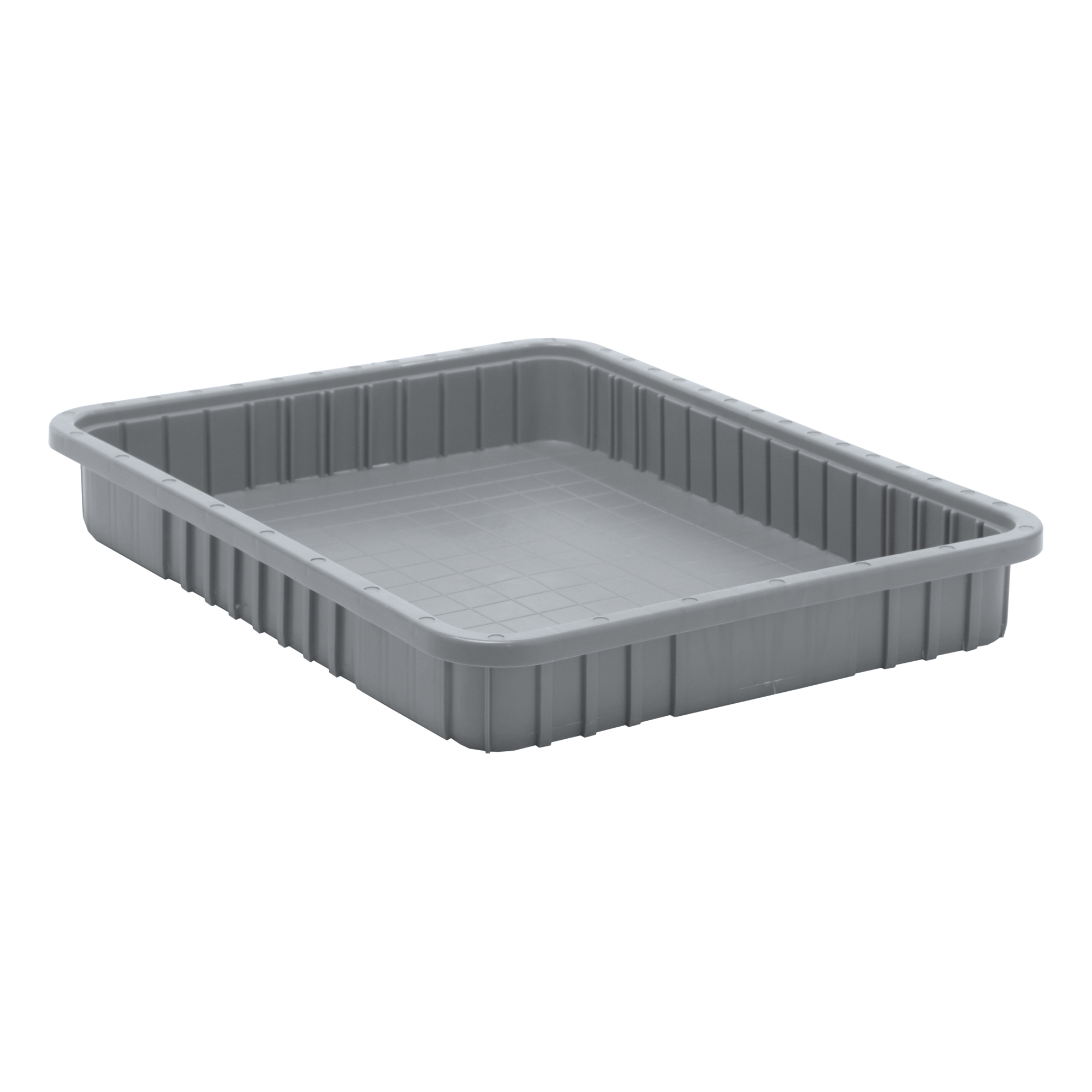 Contenants Divider BoxMD, Plastique, 22,5" la x 17,5" p x 3" h, Gris