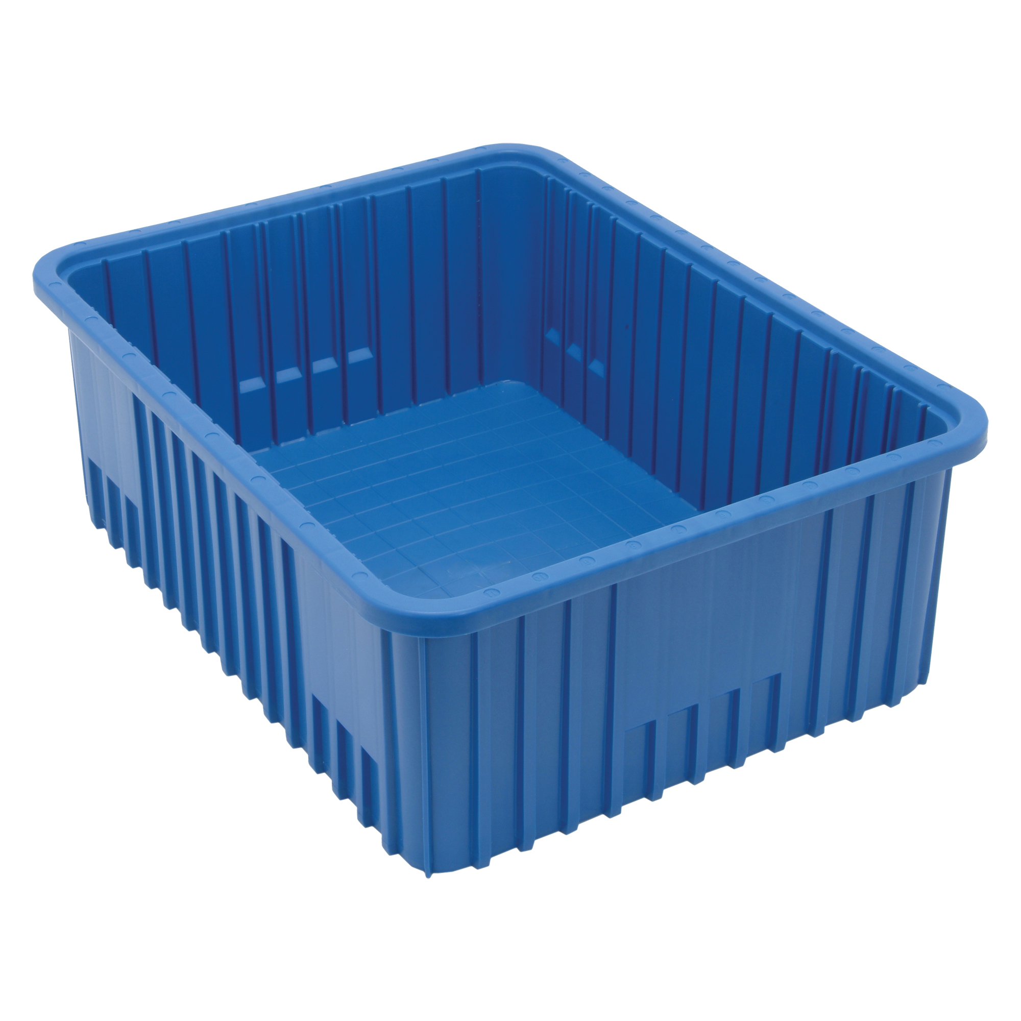 Contenants Divider BoxMD, Plastique, 22,5" la x 17,5" p x 8" h, Bleu