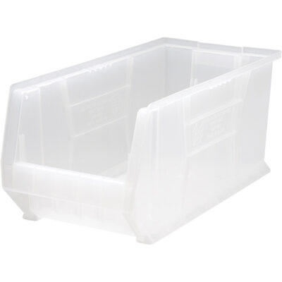 Contenants Hulk, 11" la, 10" h x 23-7/8" p, Transparent