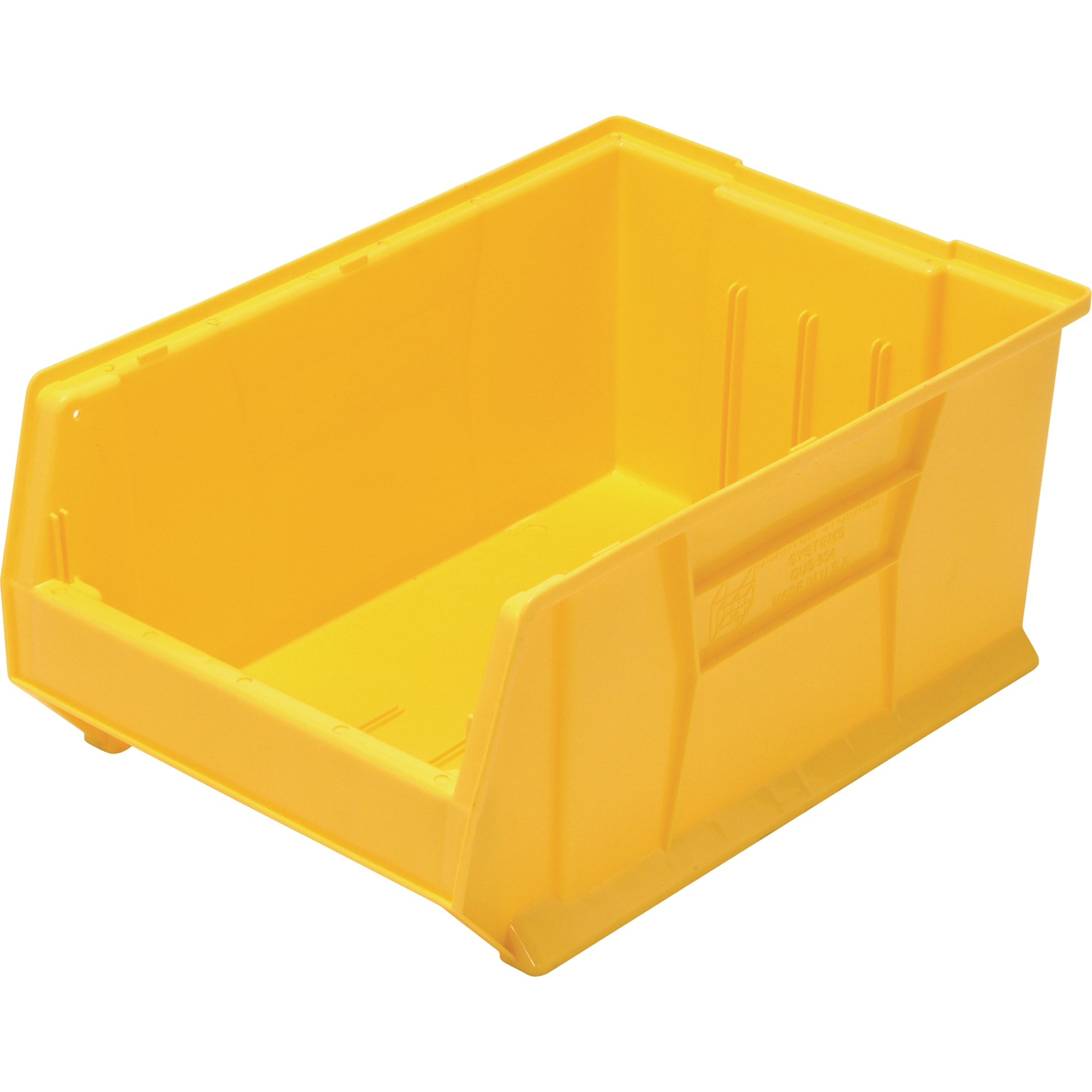 Contenants Hulk, 11" la, 10" h x 29-7/8" p, Jaune