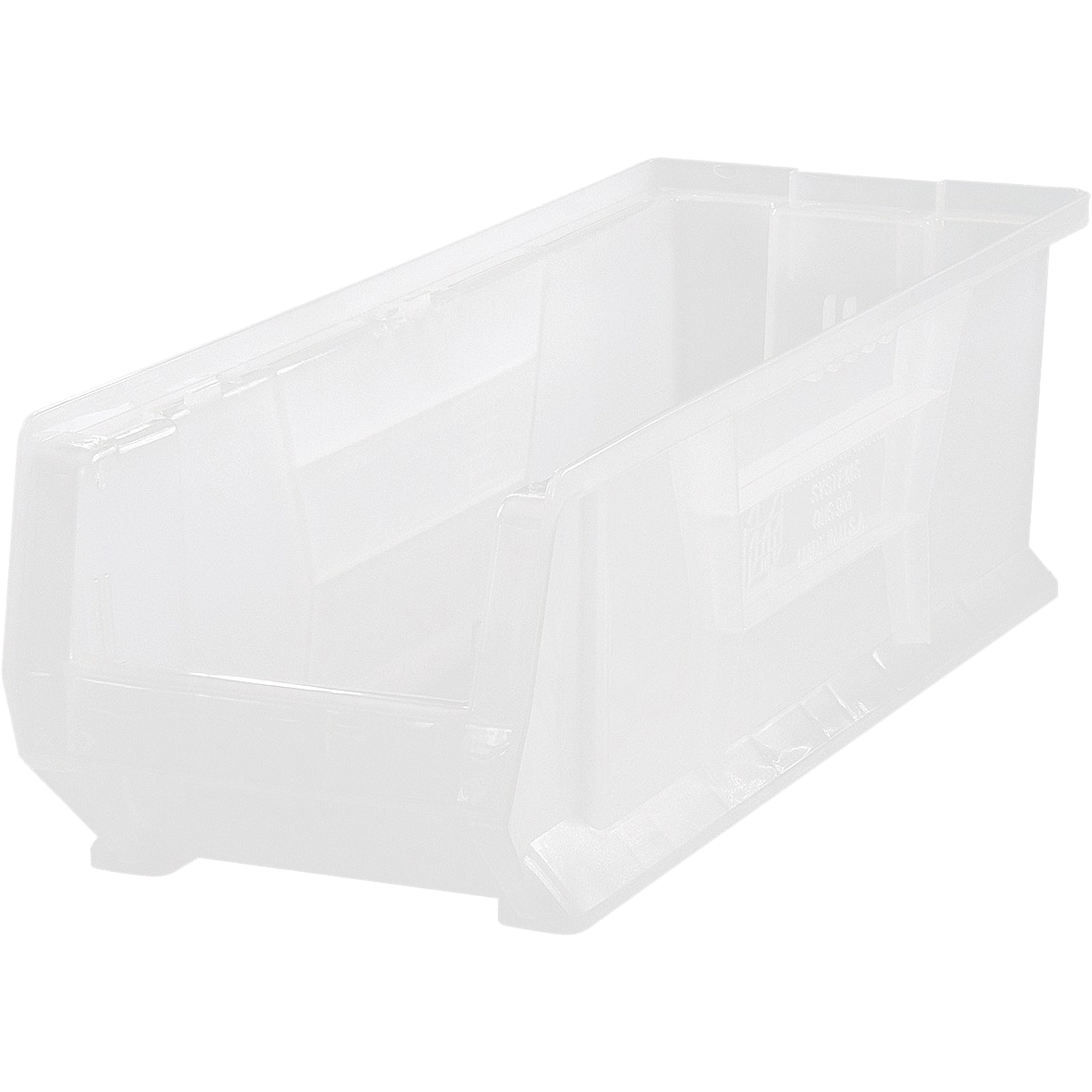 Contenants Hulk, 8-1/4" la, 7" h x 23-7/8" p, Transparent