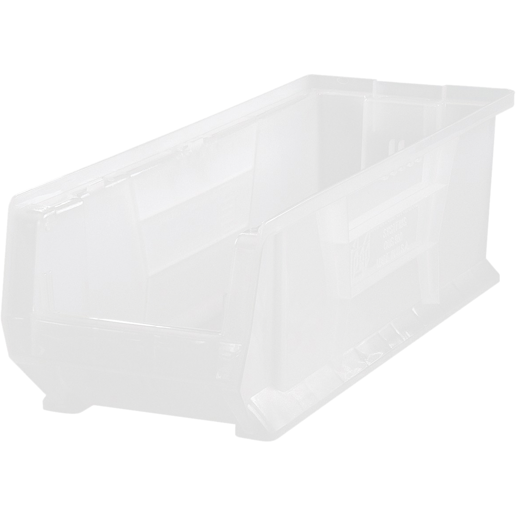 Contenants Hulk, 8-1/4" la, 9" h x 23-7/8" p, Transparent