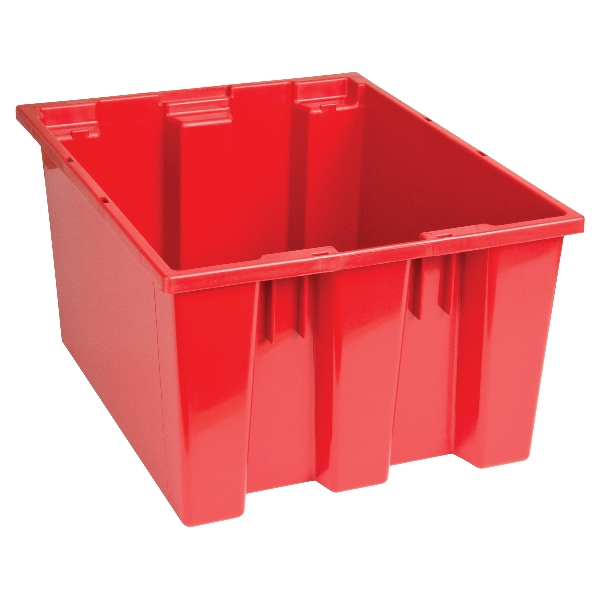 Contenants Stack & Nest, 10" x 19,5" x 15,5", Rouge