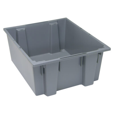 Contenants Stack & Nest, 10" x 23,5" x 19,5", Gris