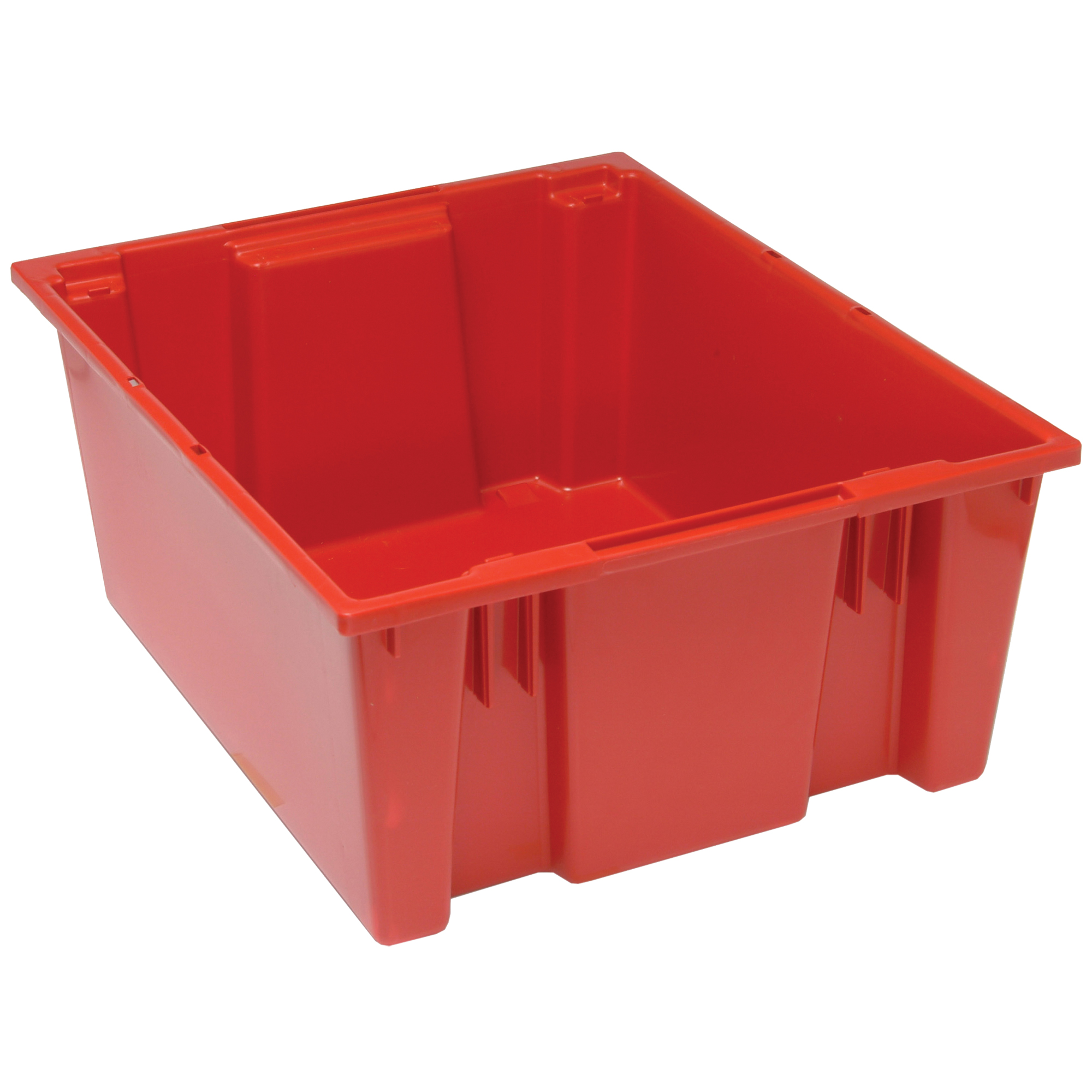 Contenants Stack & Nest, 10" x 23,5" x 19,5", Rouge