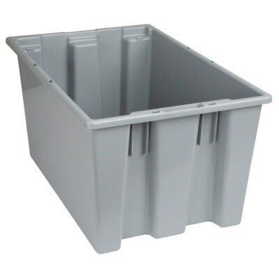 Contenants Stack & Nest, 12" x 23,5" x 15,5", Gris
