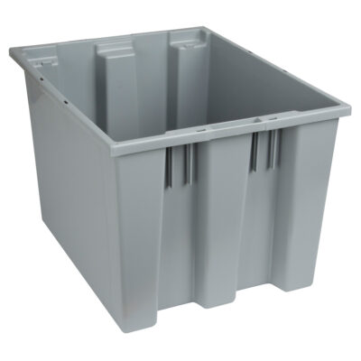 Contenants Stack & Nest, 13" x 19,5" x 15,5", Gris