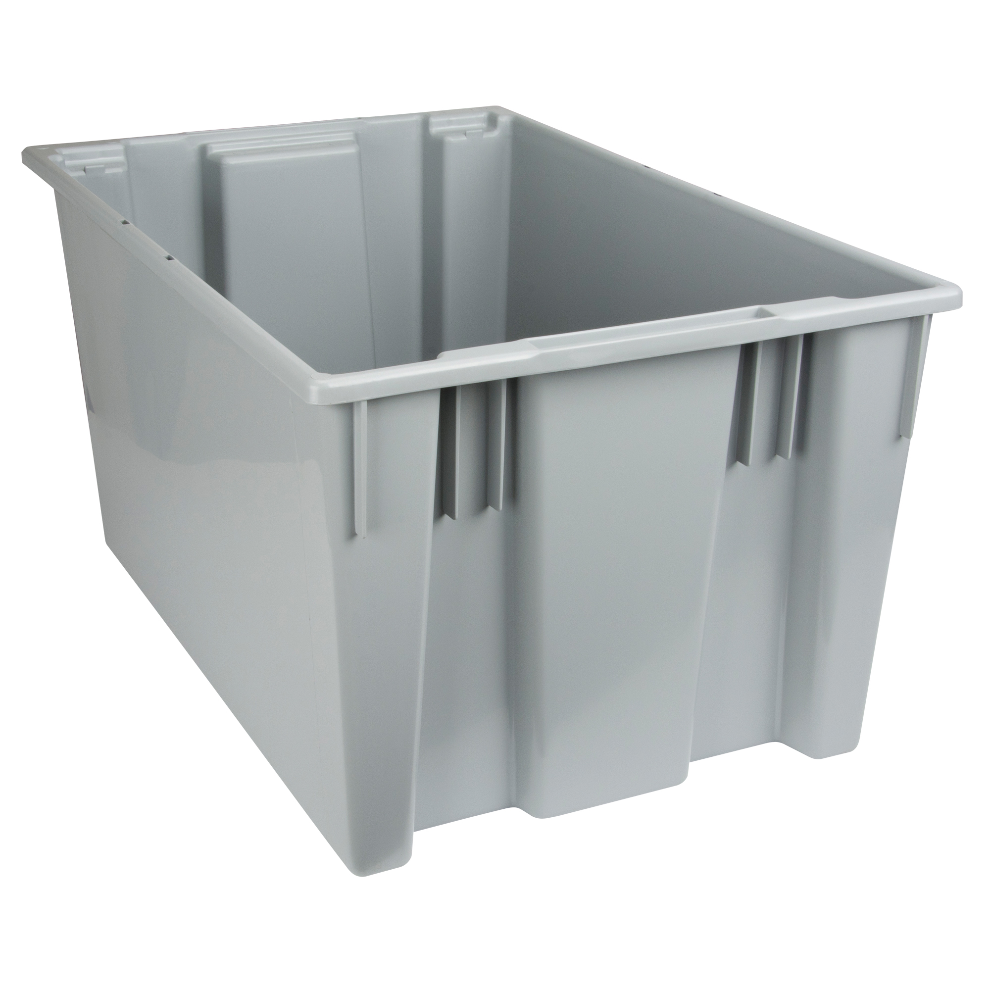 Contenants Stack & Nest, 15" x 29,5" x 19,5", Gris