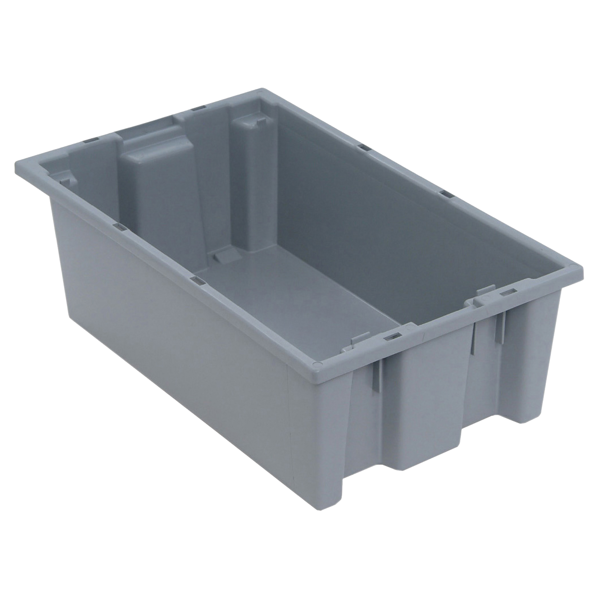 Contenants Stack & Nest, 6" x 18" x 11", Gris