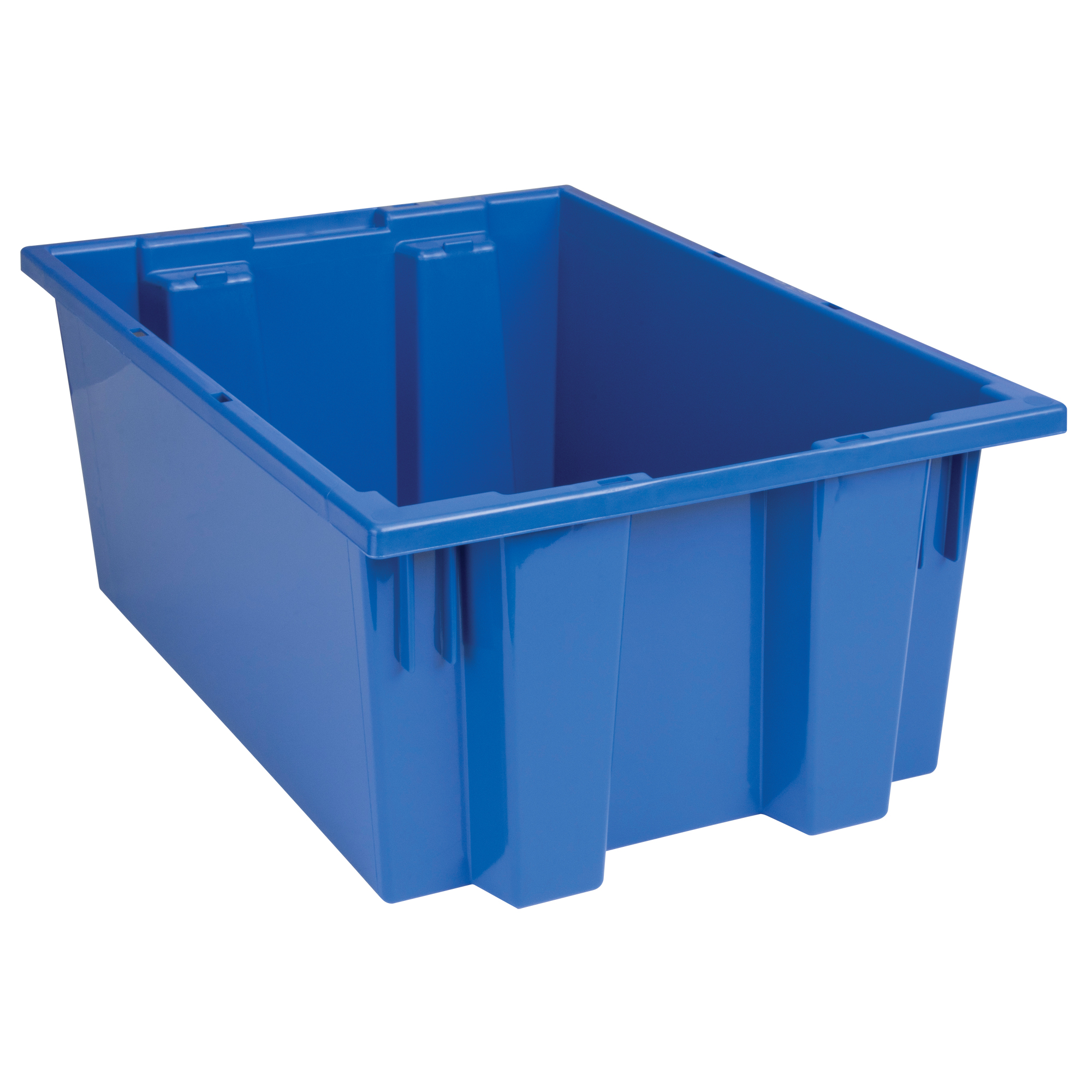 Contenants Stack & Nest, 8" x 19,5" x 13,5", Bleu