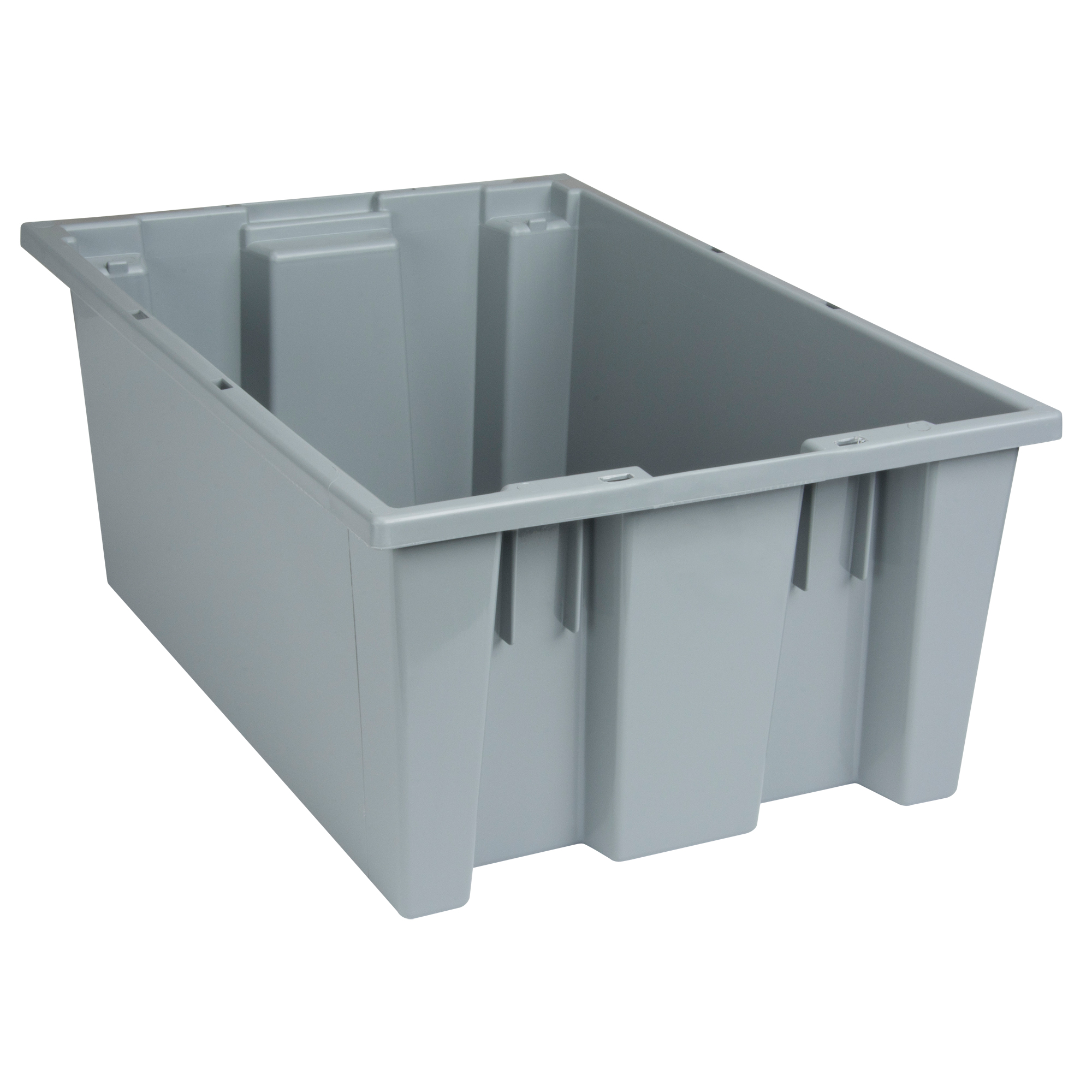 Contenants Stack & Nest, 8" x 19,5" x 13,5", Gris