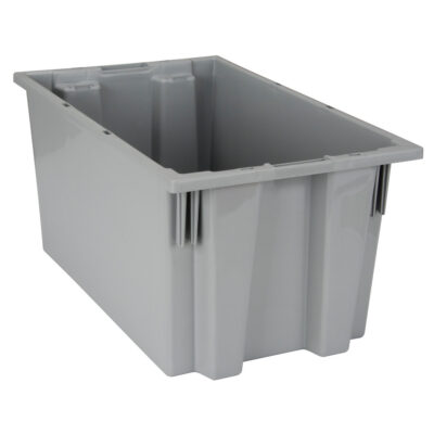 Contenants Stack & Nest, 9" x 18" x 11", Gris