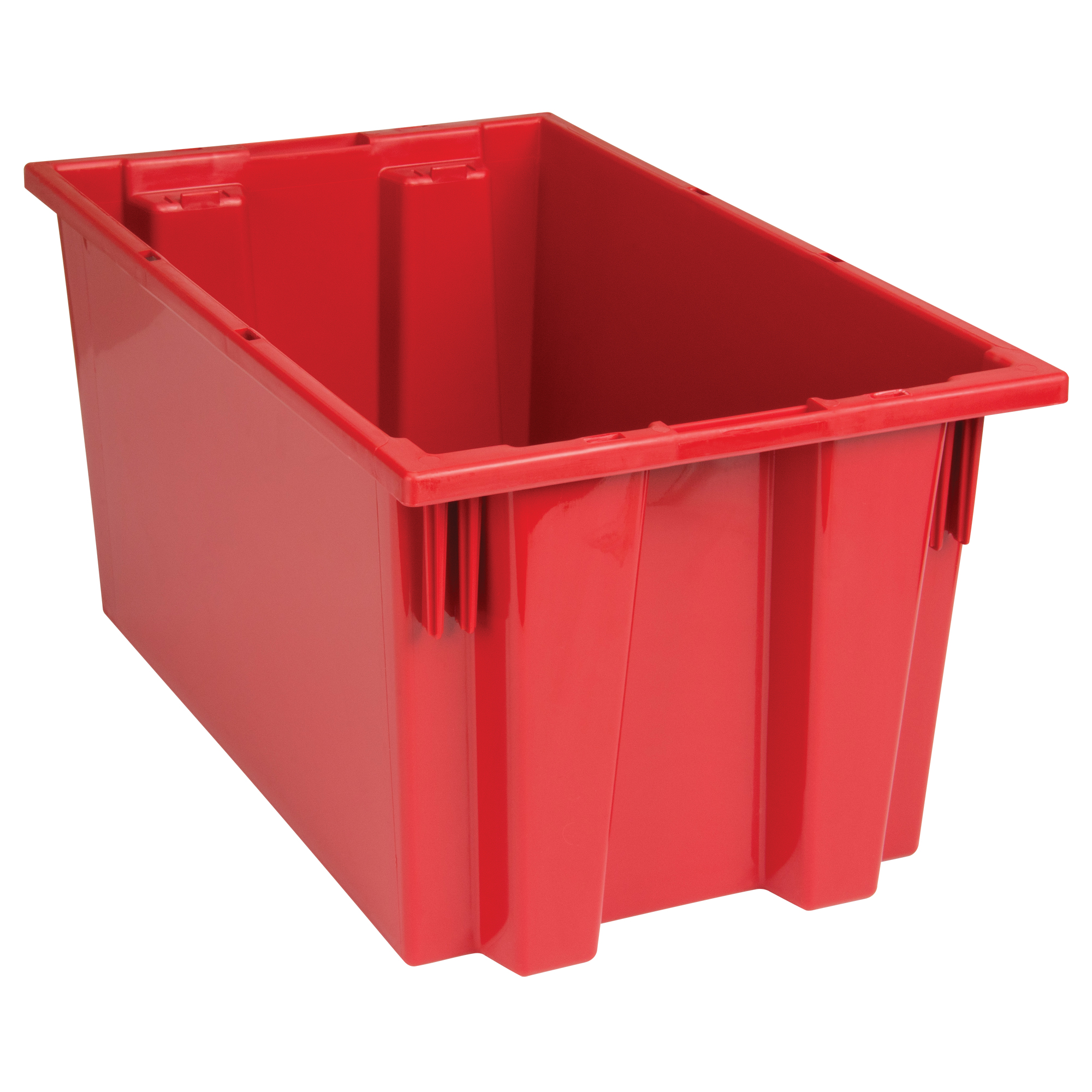 Contenants Stack & Nest, 9" x 18" x 11", Rouge