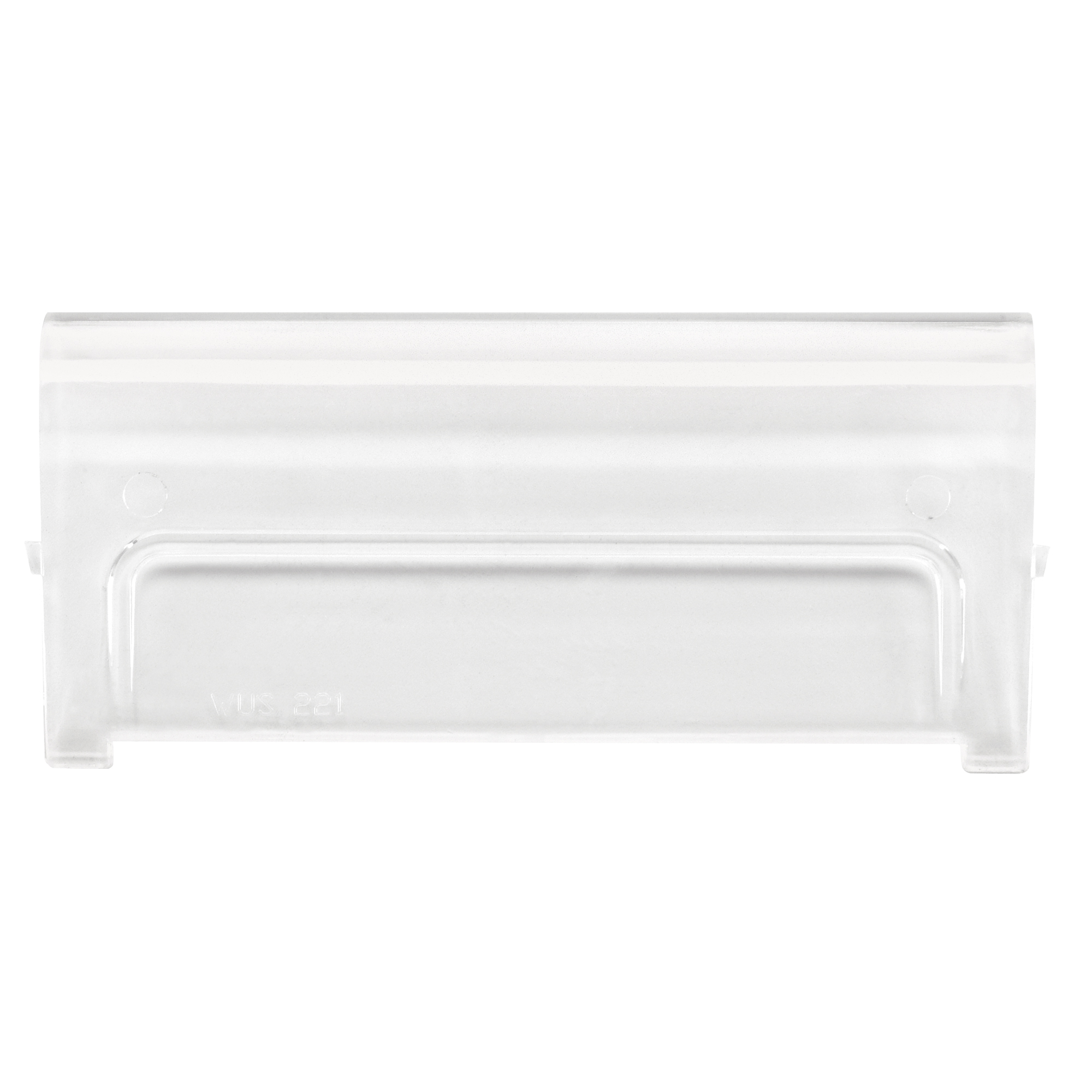 Fenêtre transparente pour bac