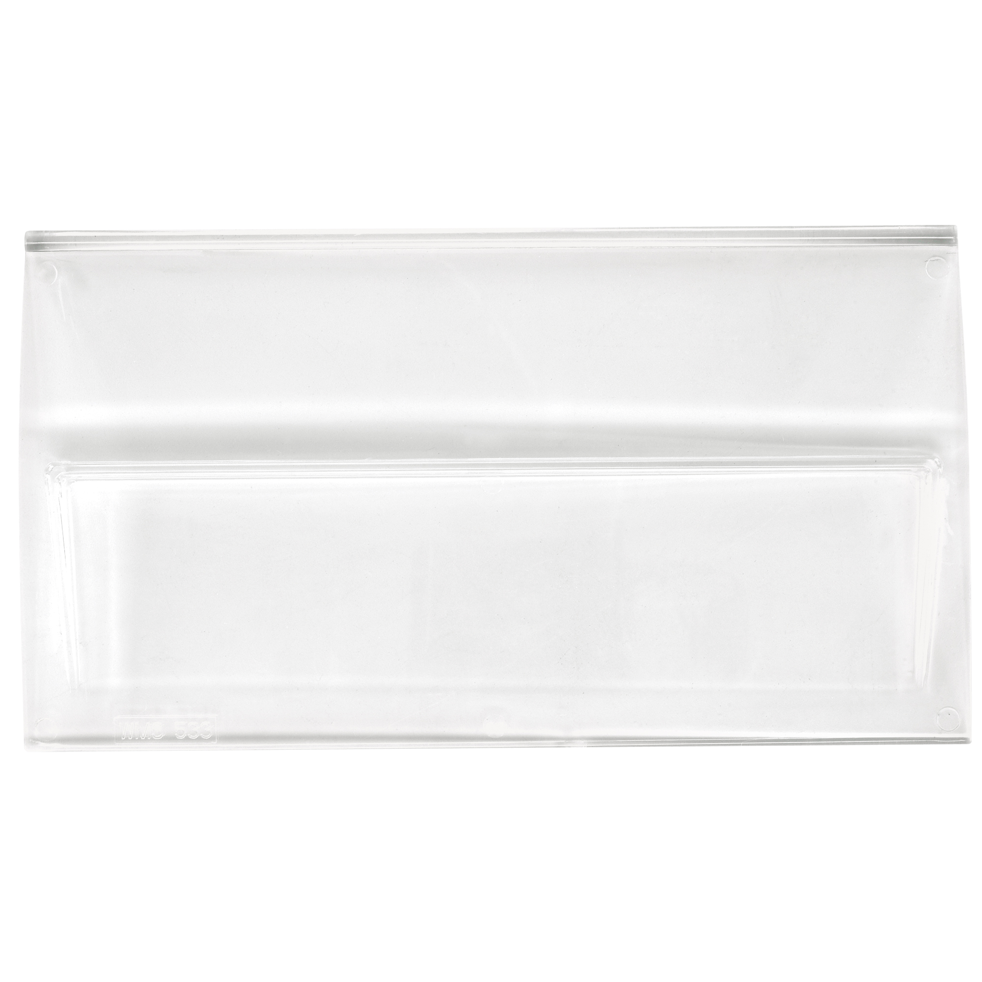 Fenêtre transparente pour contenant empilable géant