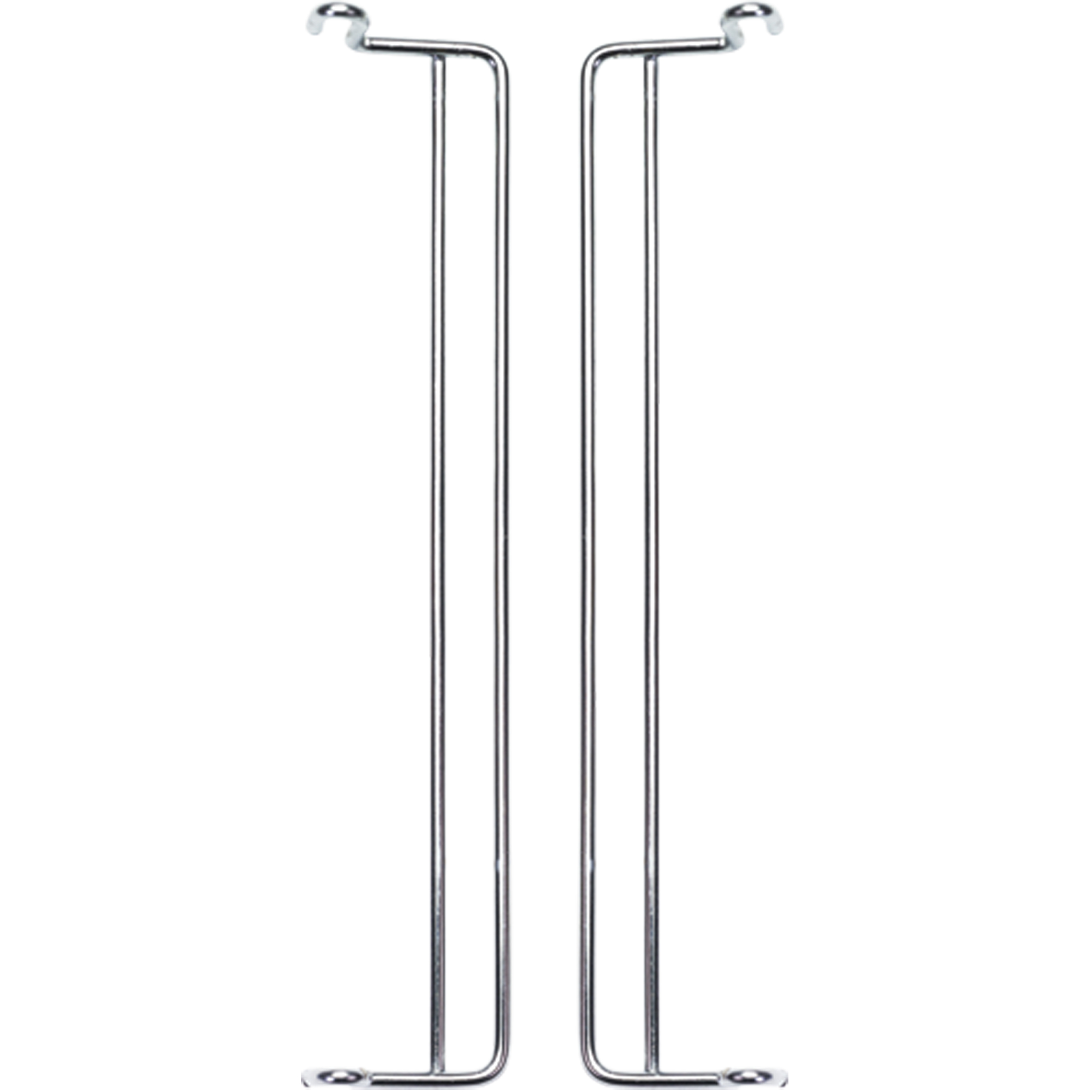 Supports latéraux en fil métallique