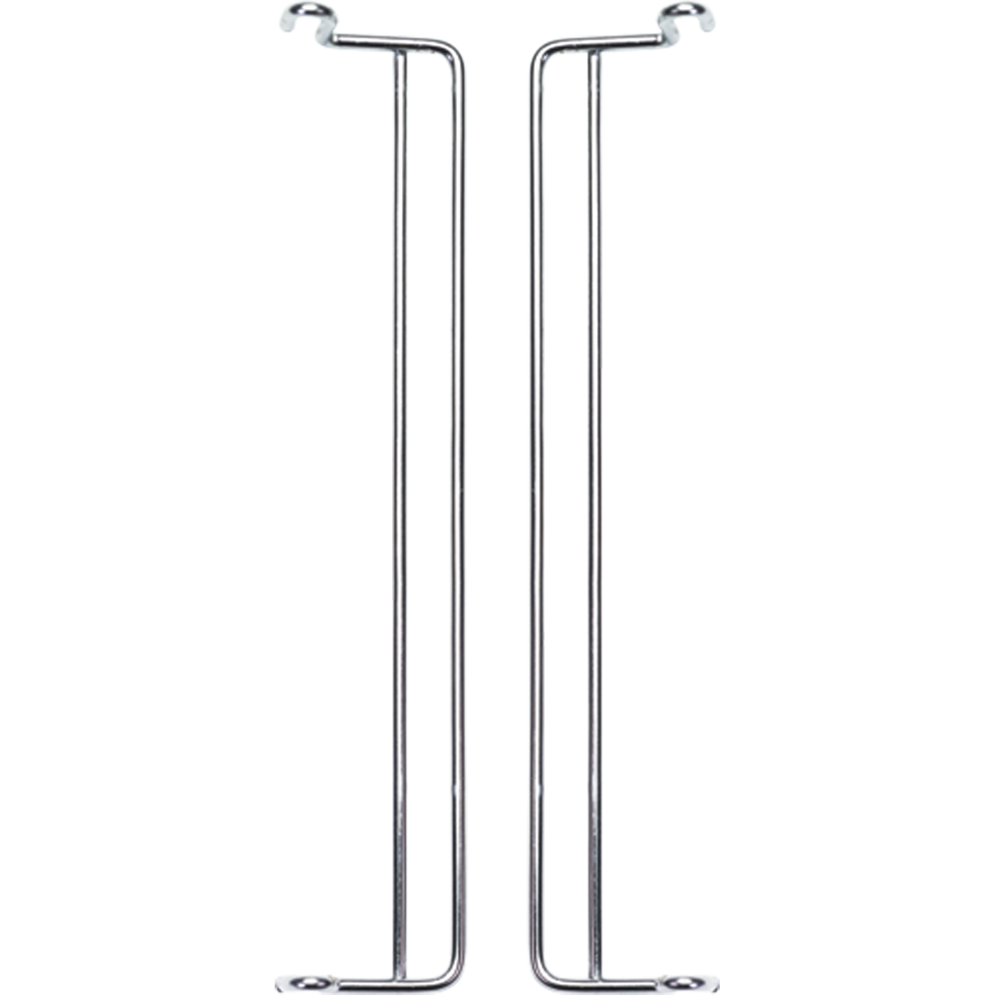Supports latéraux en fil métallique