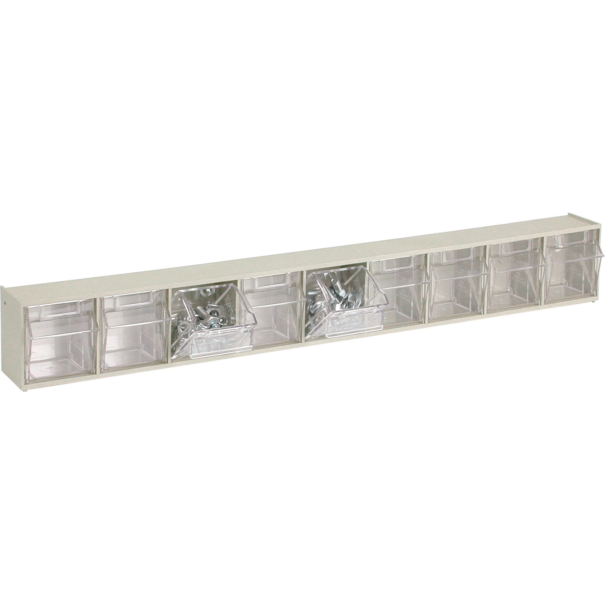 Système de casiers modulaires Tip-Out, 23-5/8" la x 2-1/2" p x 3-1/8" h, 9 tiroirs