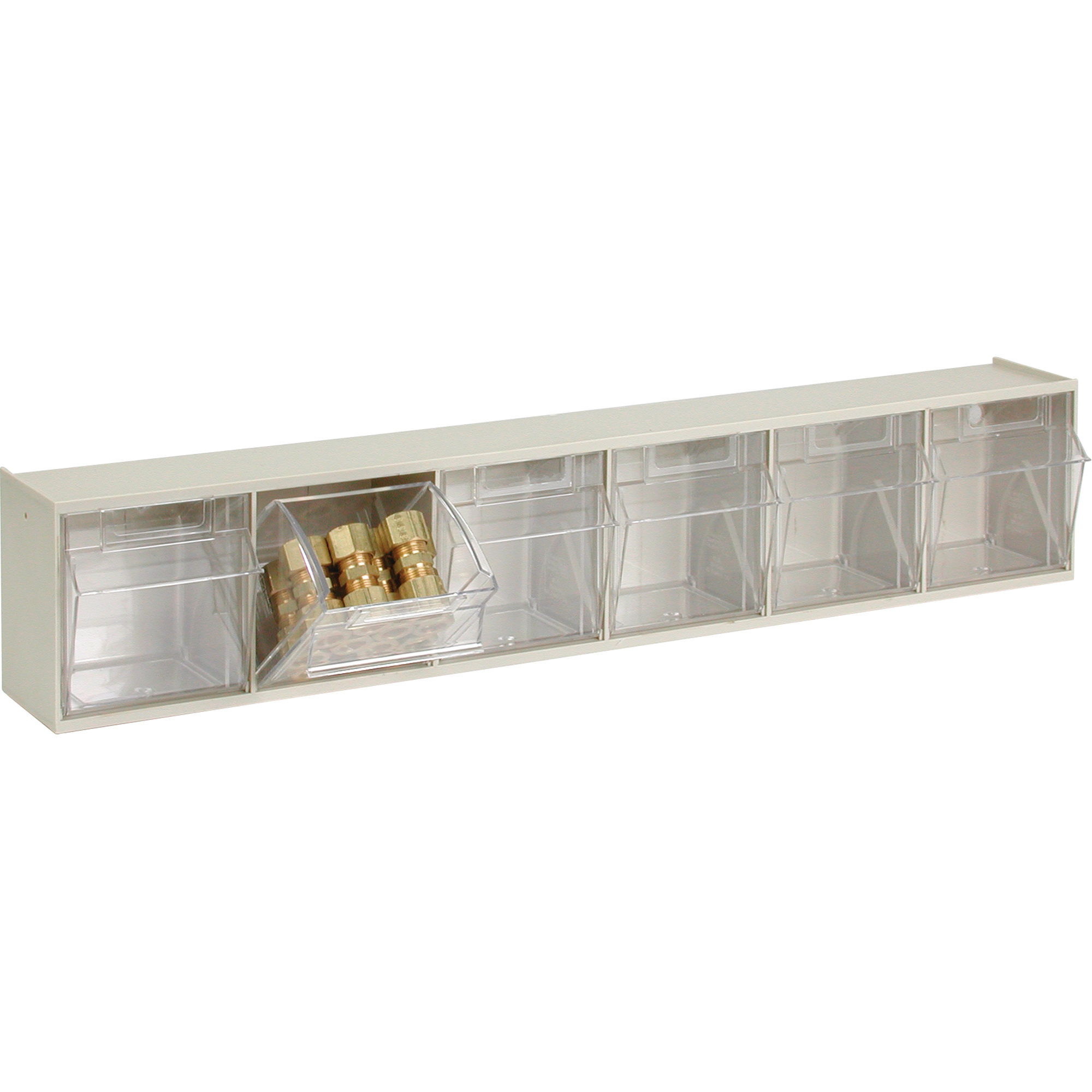 Système de casiers modulaires Tip-Out, 23-5/8" la x 3-5/8" p x 4-1/2" h, 6 tiroirs