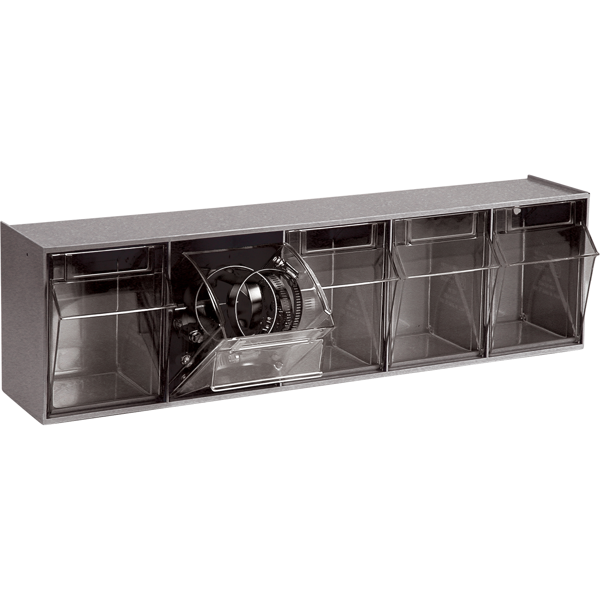 Système de casiers modulaires Tip-Out, 23-5/8" la x 5-1/4" p x 6-1/2" h, 5 tiroirs