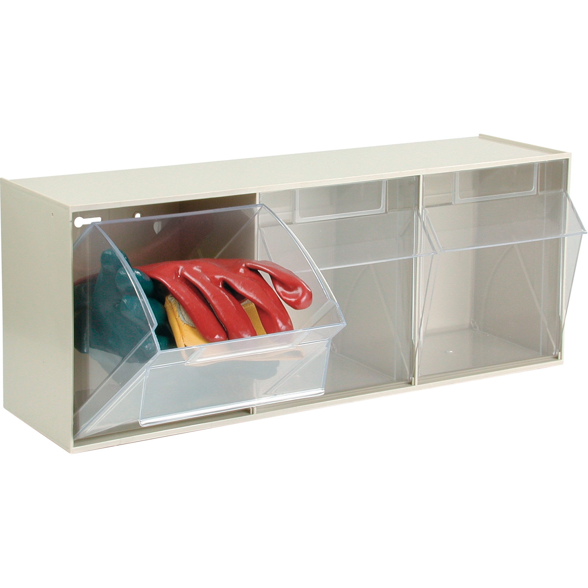 Système de casiers modulaires Tip-Out, 23-5/8" la x 7-3/4" p x 9 1/2" h, 3 tiroirs