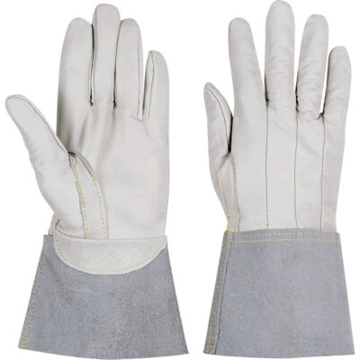 852 Gants de soudage TIG RanproMD FR White Stags, Vachette pleine fleur, Taille T-Grand