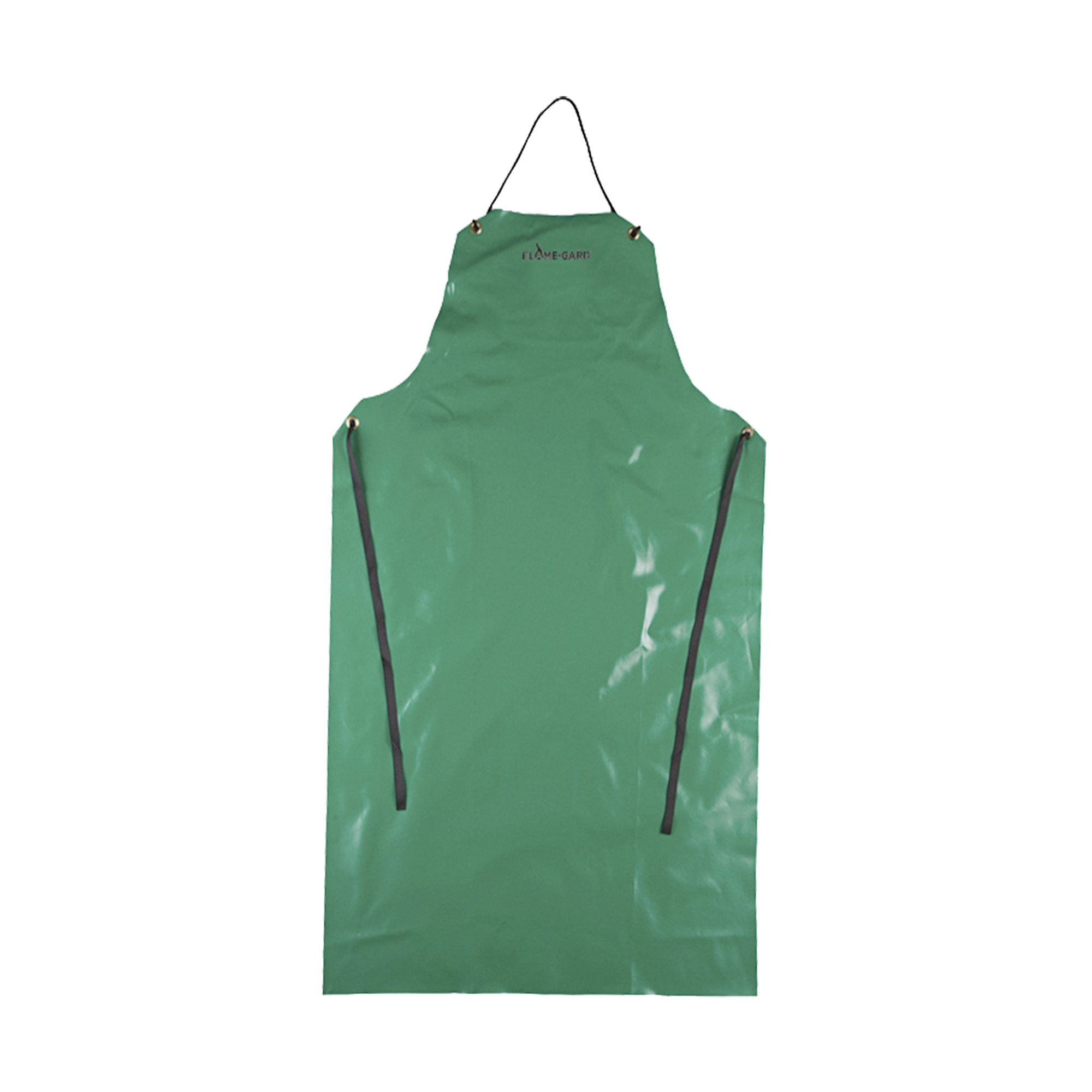 A43 48 Tablier ignifugé CA-43MD, Polyester/PVC, 29" lo x 48" la, Vert
