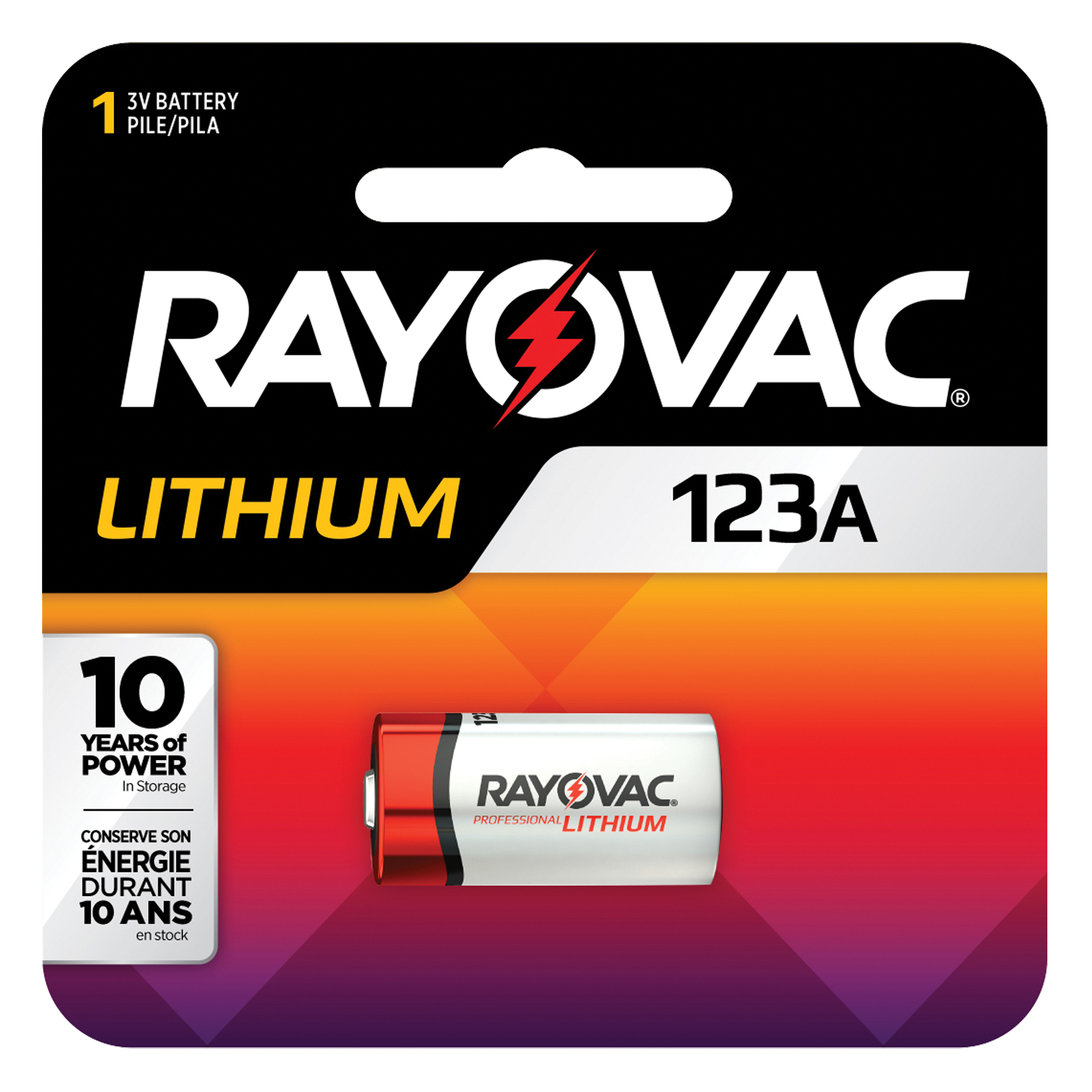 Batterie au lithium, 123, 3 V