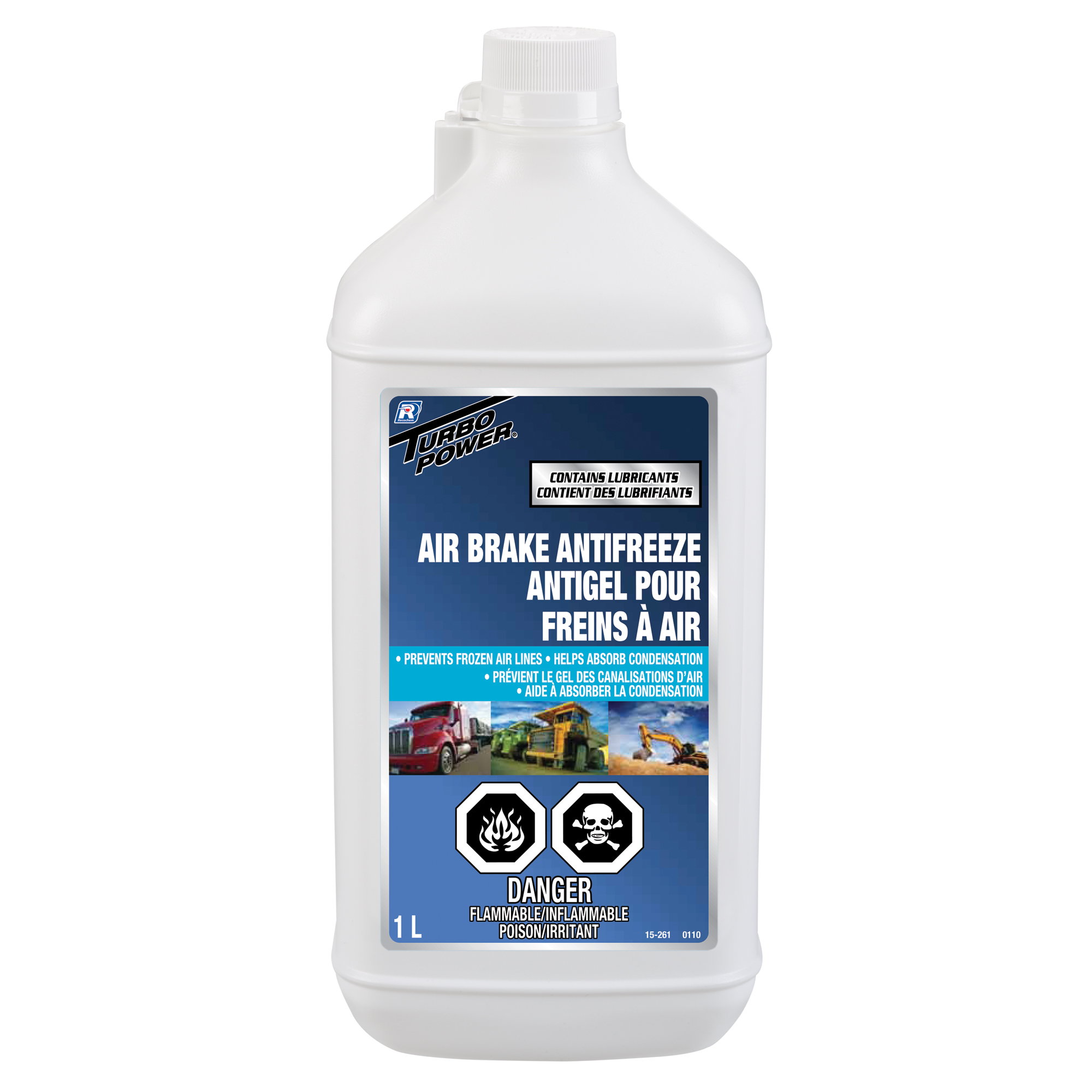 Antigel pour freins à air Turbo PowerMD, Bouteille