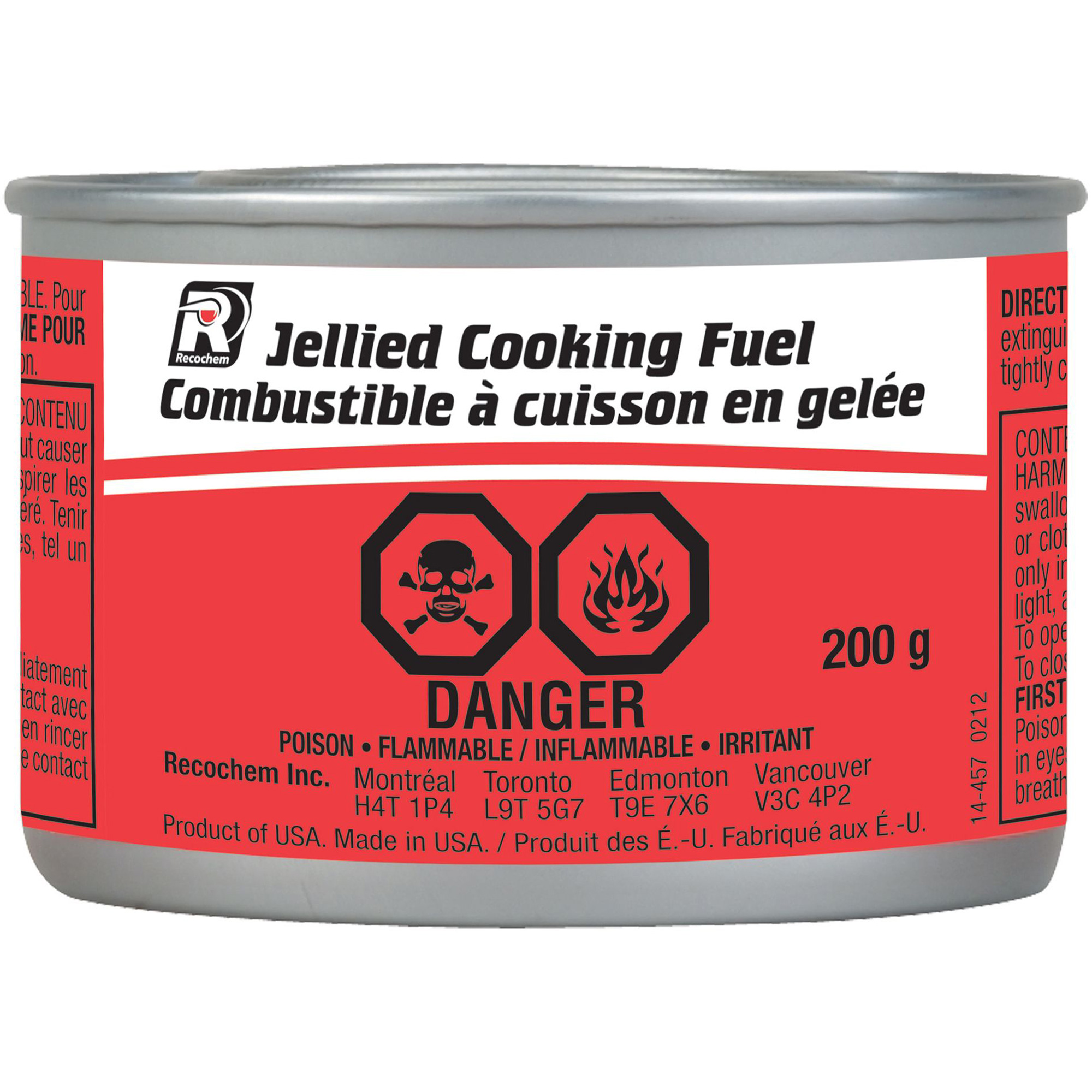 Carburant de cuisson en gelée
