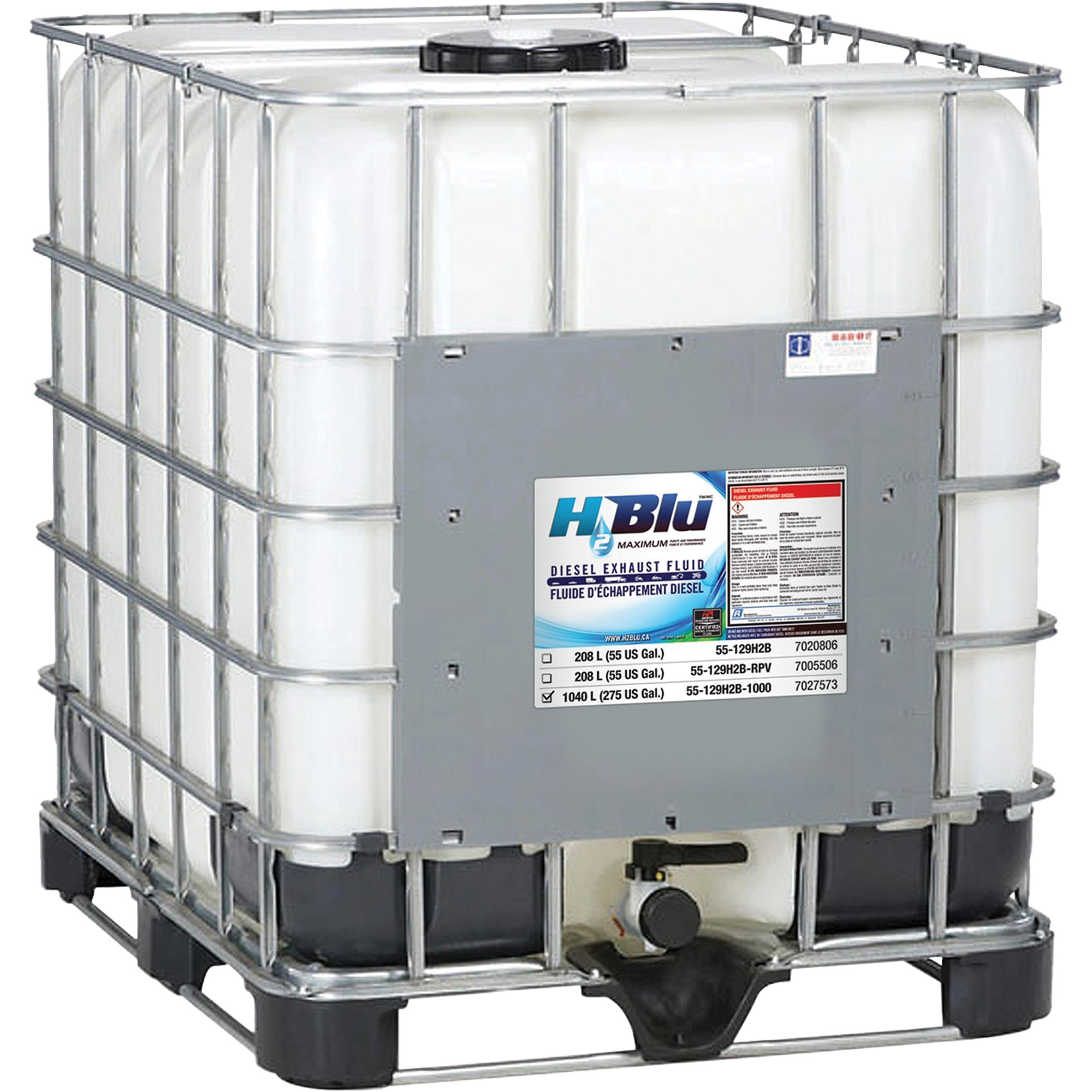 Fluide pour échappement diesel Air1MD, 1040 L, Réservoir GRV