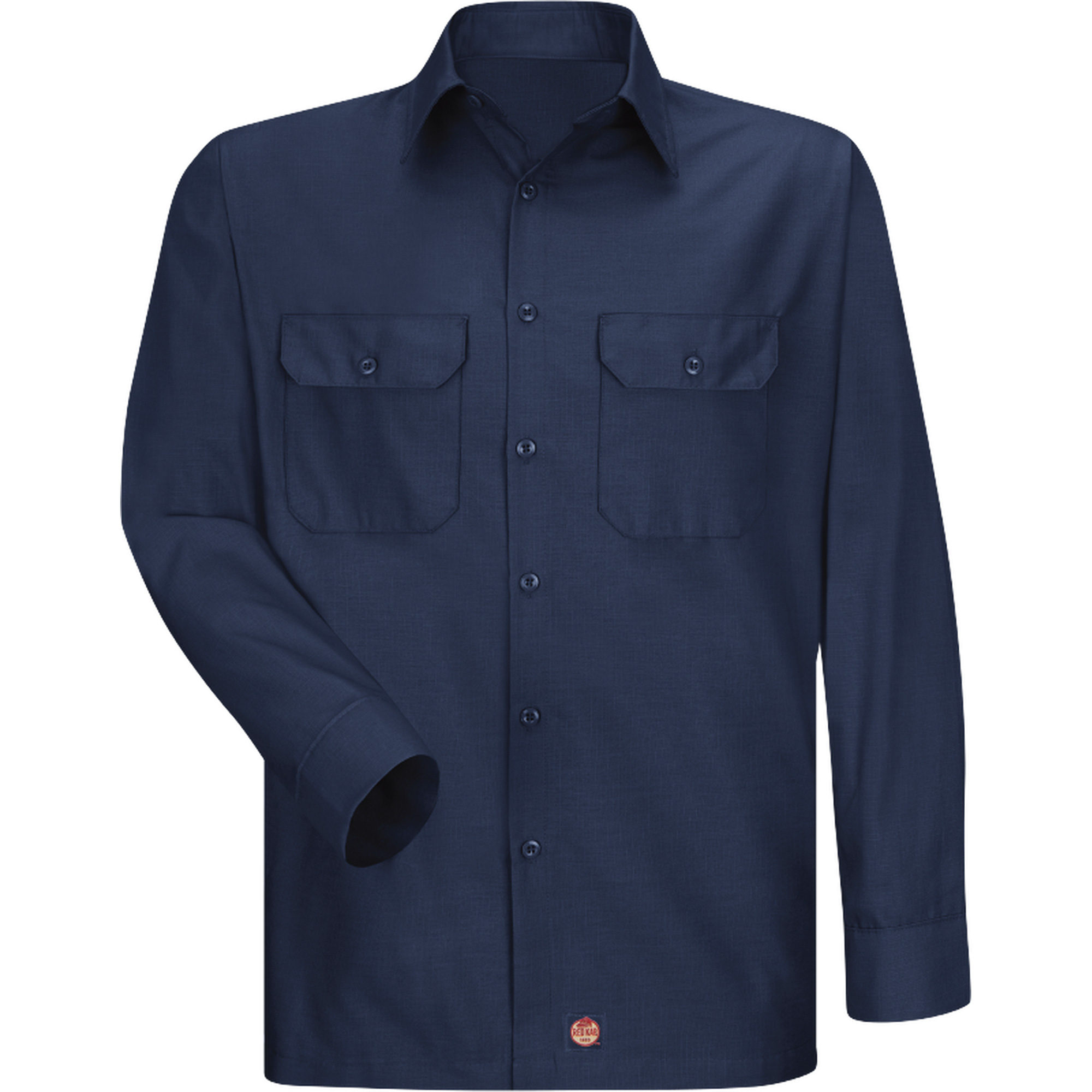 Chemises pour hommes antidéchirure de couleur solide, Hommes, T-Grand, Bleu marine