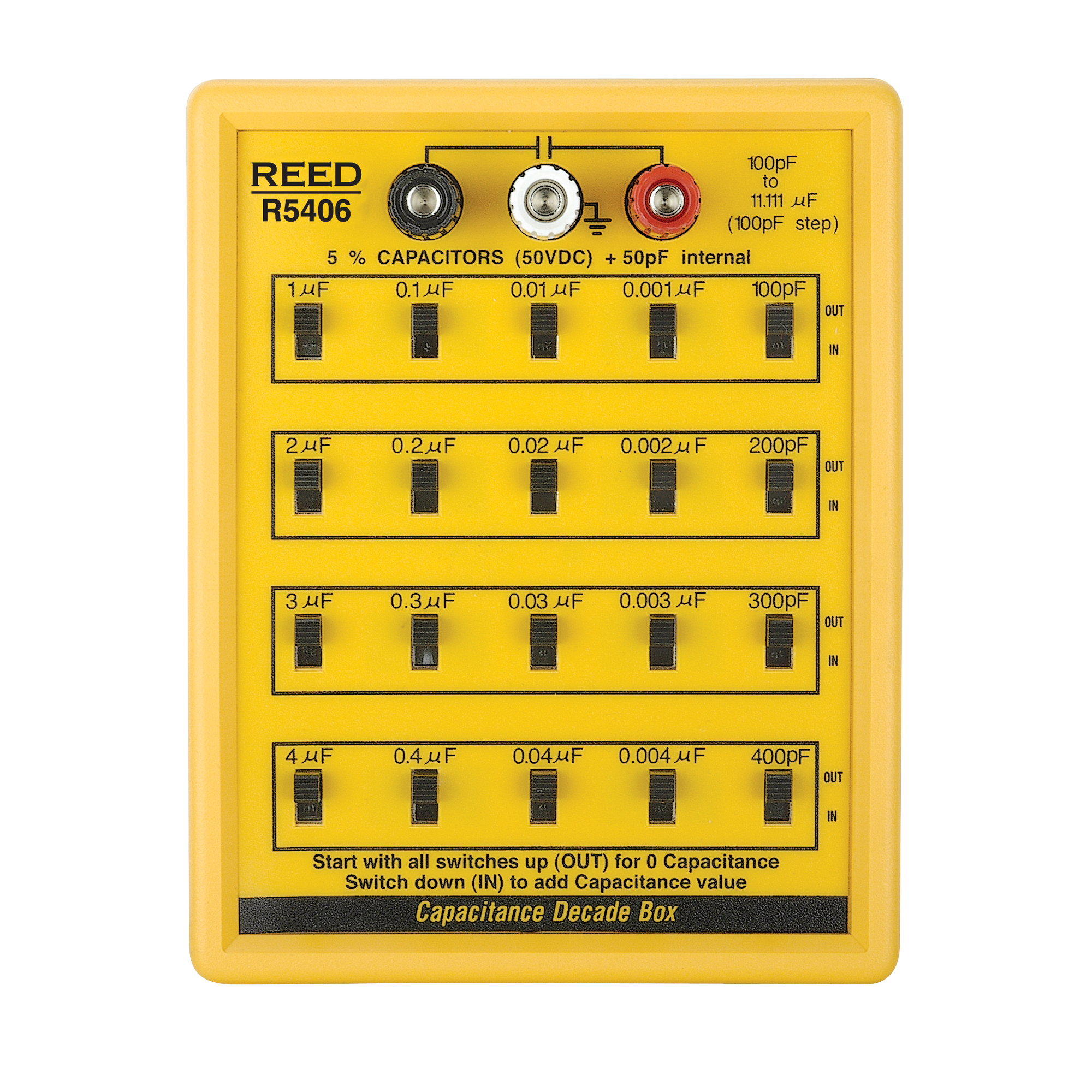 Boîte à décades de capacitance