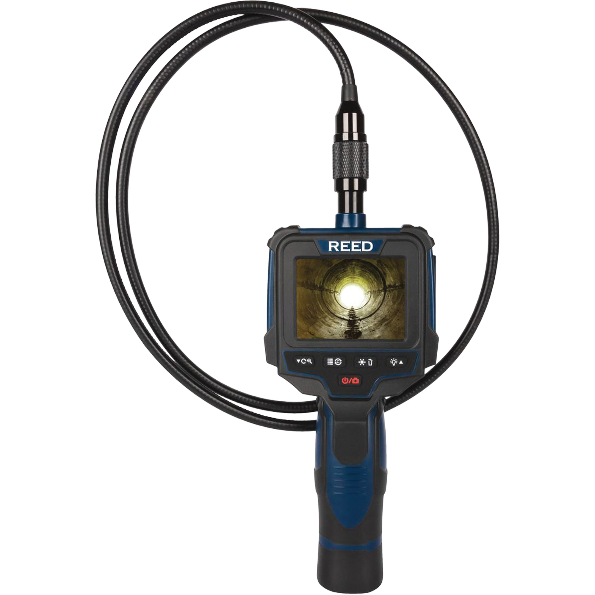 Caméra d'inspection endoscope enregistrable, 2,5" Affichage, 640 x 480 pixels, 8 mm (0,31") Tête de caméra