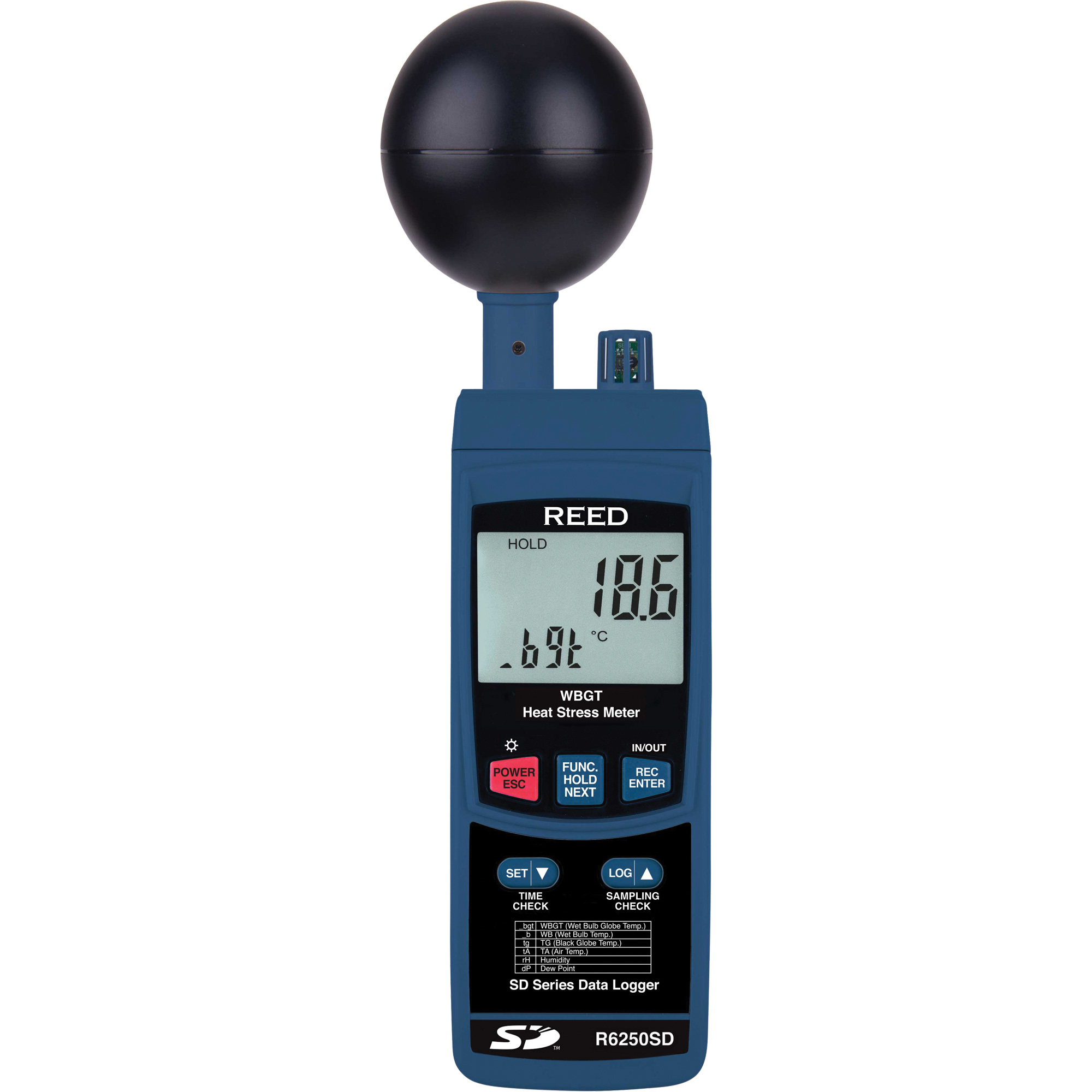 Compteur de contrainte thermique avec enregistreur de données