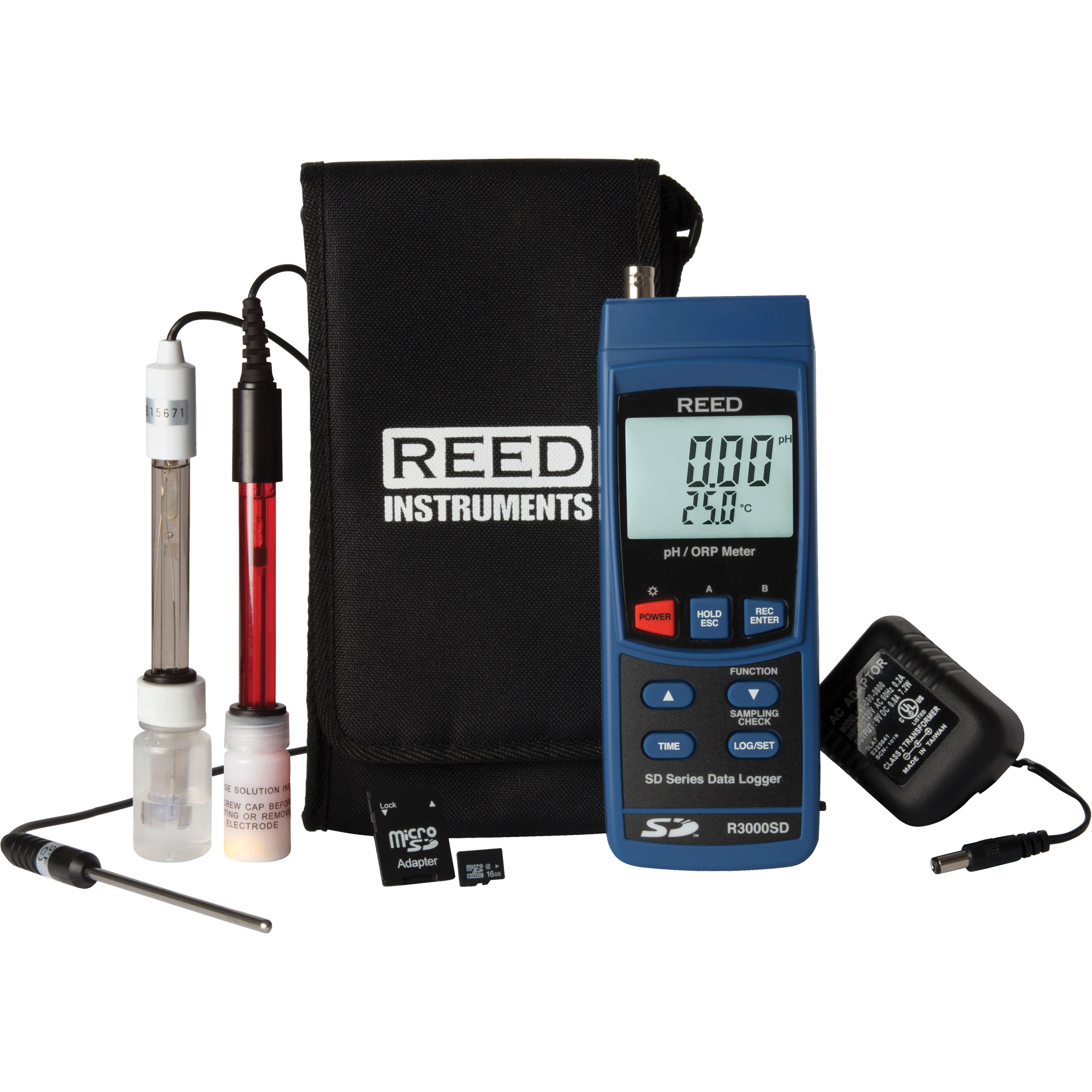 Nécessaire de compteur pH/POR