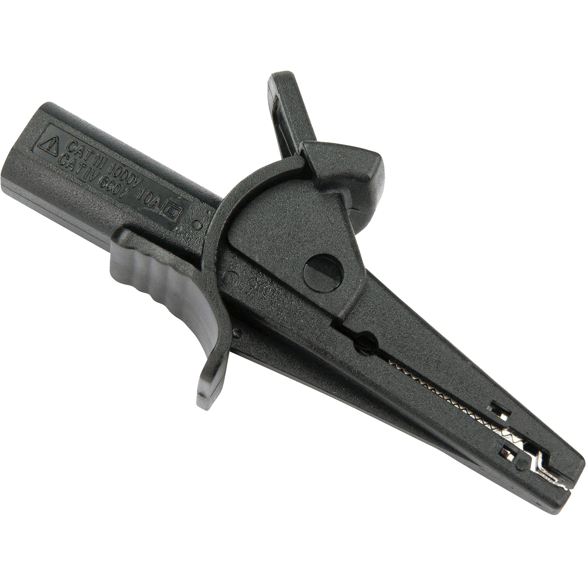 Pince crocodile noire pour le vérificateur d’isolement haute tension R5002