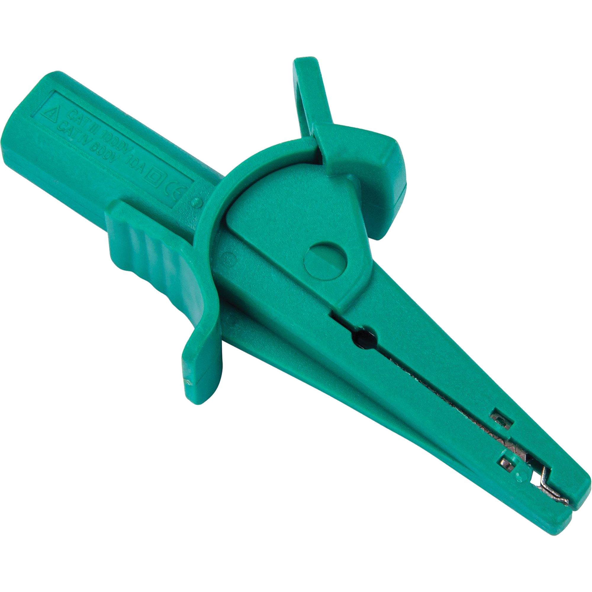 Pince crocodile verte pour le vérificateur d’isolement haute tension R5002