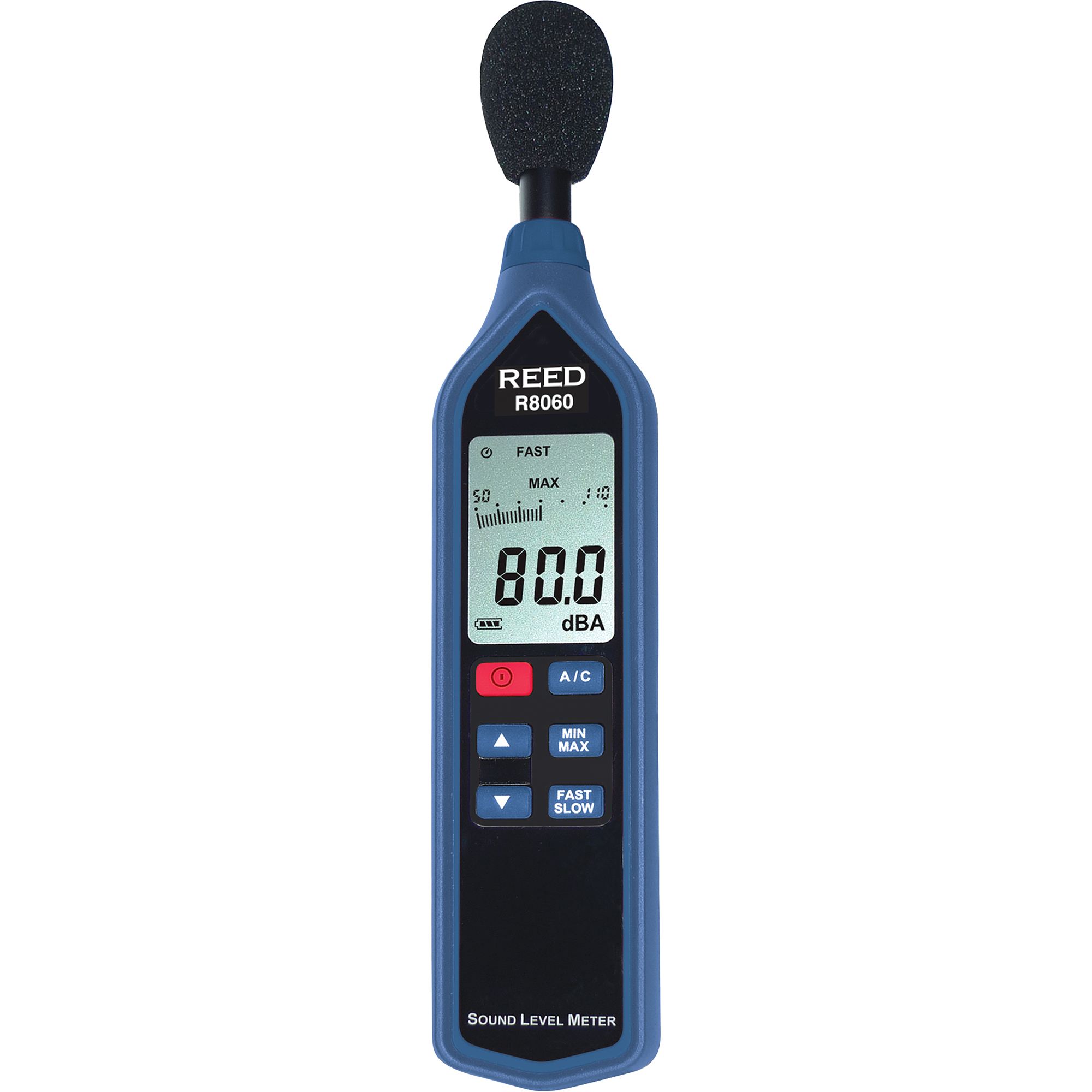 Sonomètre avec certificat ISO, Gamme de mesure 30 - 90 dB/50 - 110 dB/70 - 130 dB
