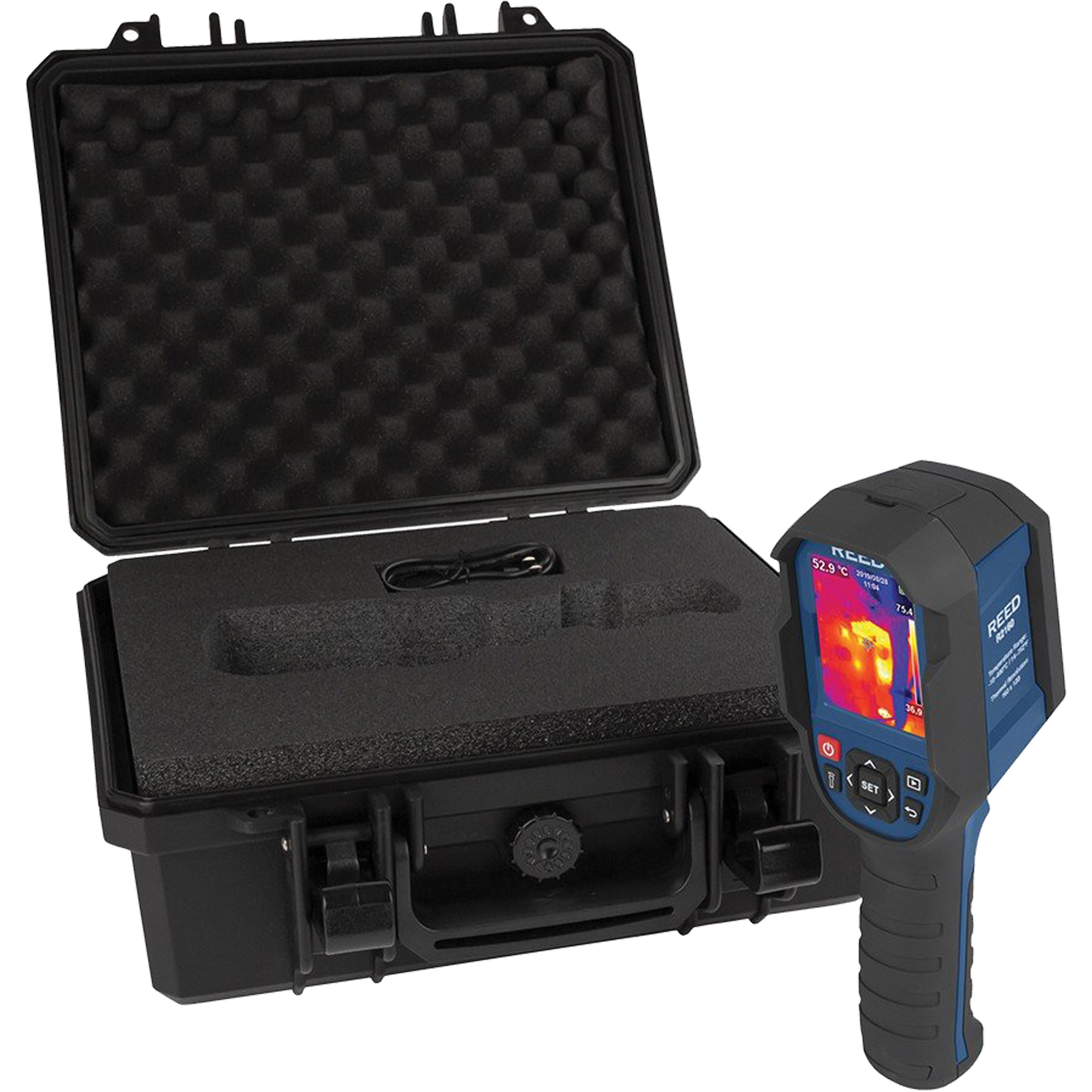 Trousse de caméra thermique, 160 x 120 pixels, -10° - 400°C (14° - 752°F), 50 mK