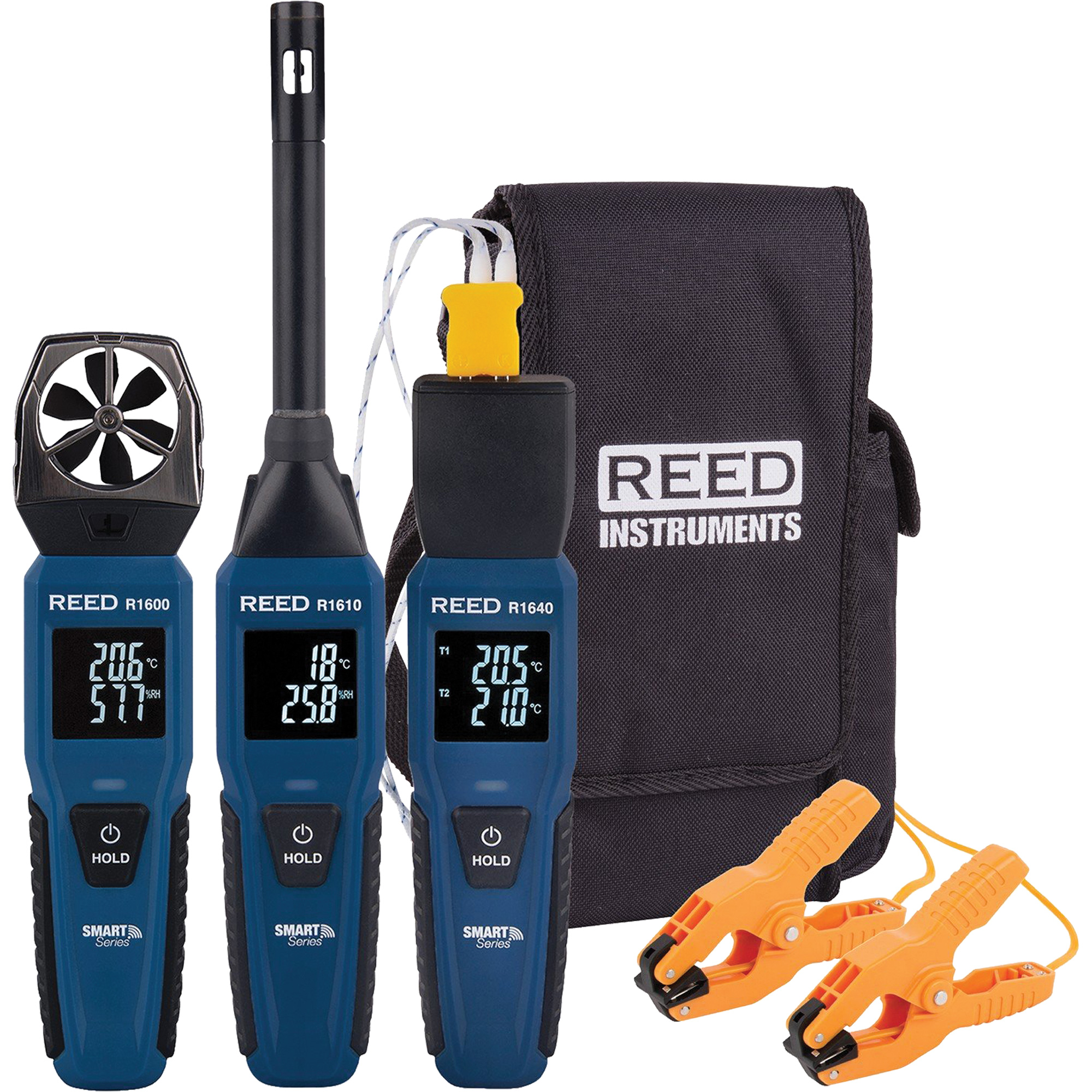 Trousse de CVCA avec enregistreur de données Bluetooth de série intelligente R16X0, Contact, Numérique