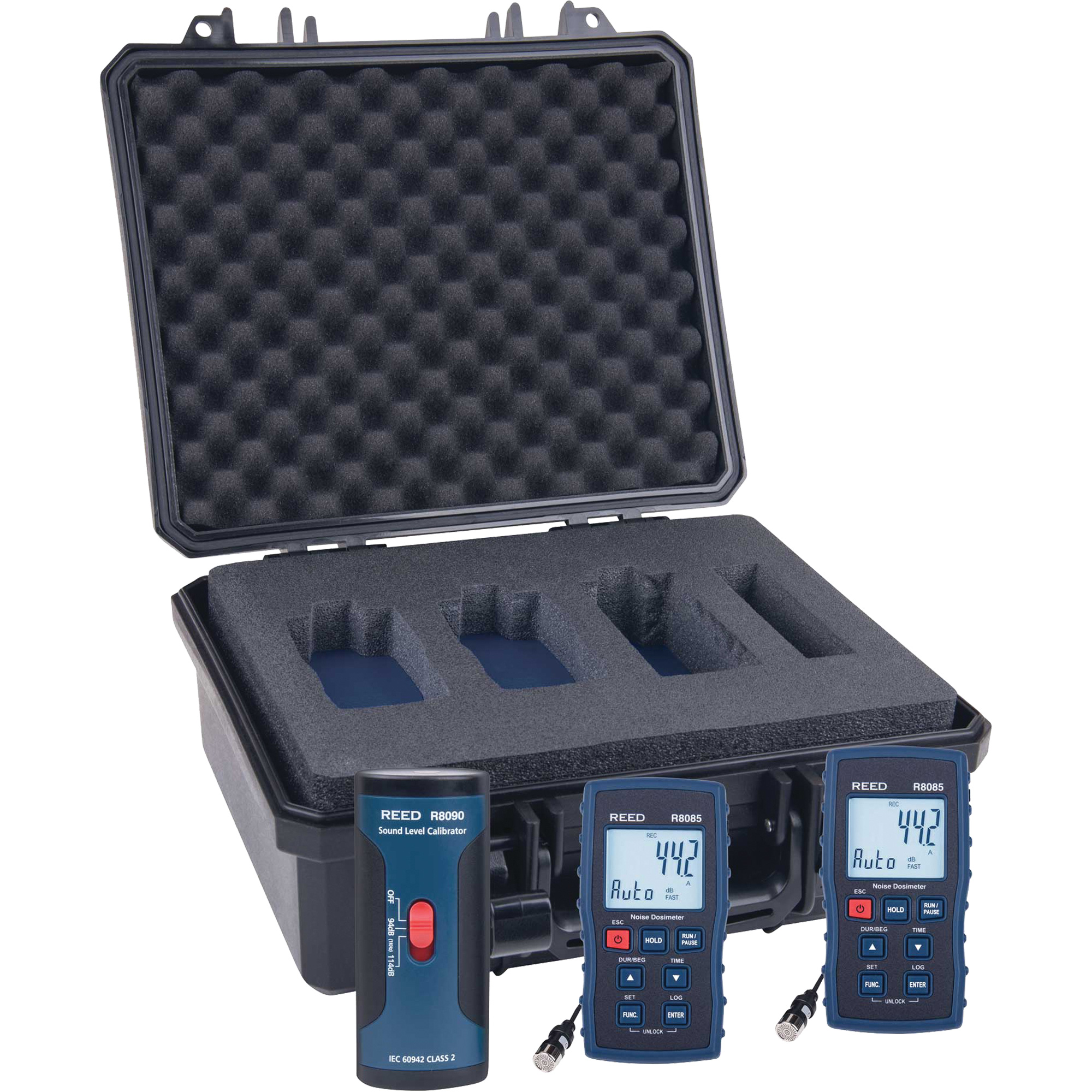 Trousse de dosimètre de bruit, Gamme de mesure 35 - 130 dB