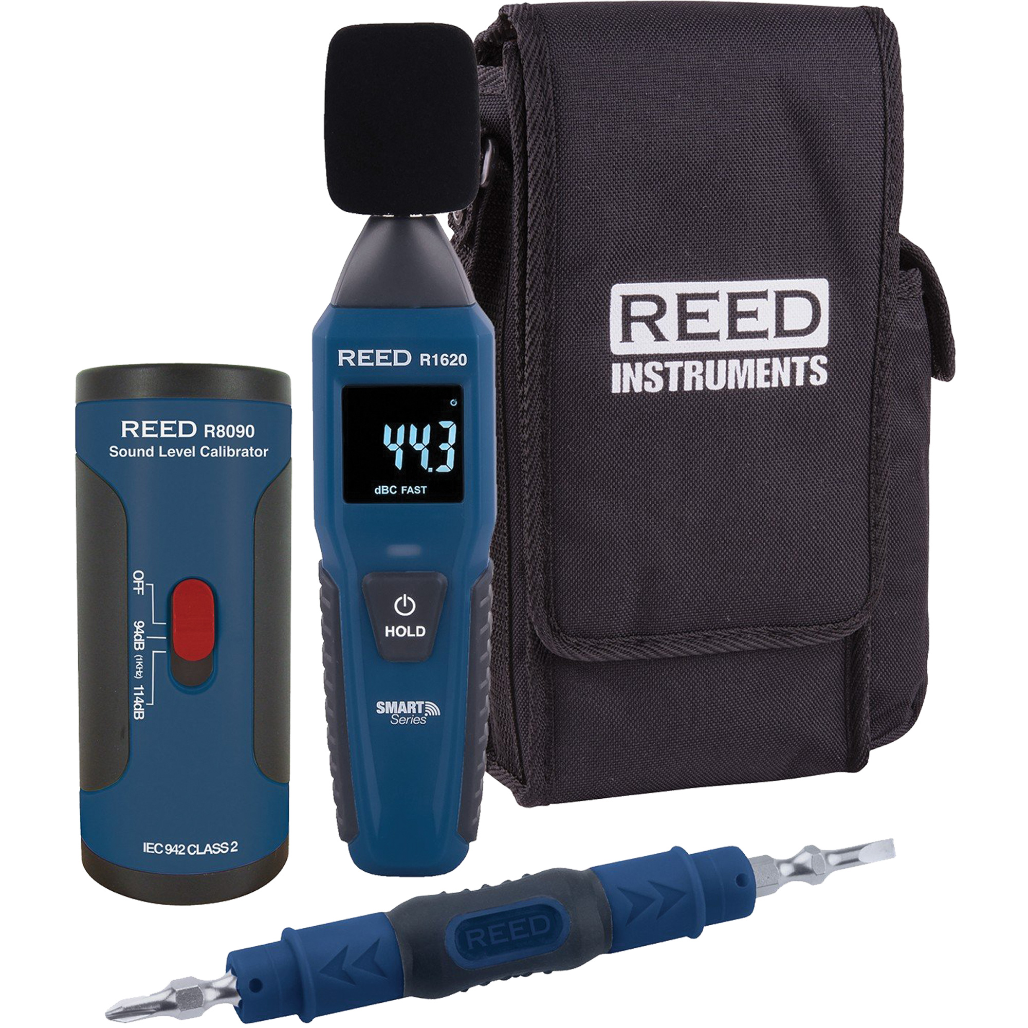 Trousse de sonomètre de série intelligente R1620, Gamme de mesure 30 - 130 dB