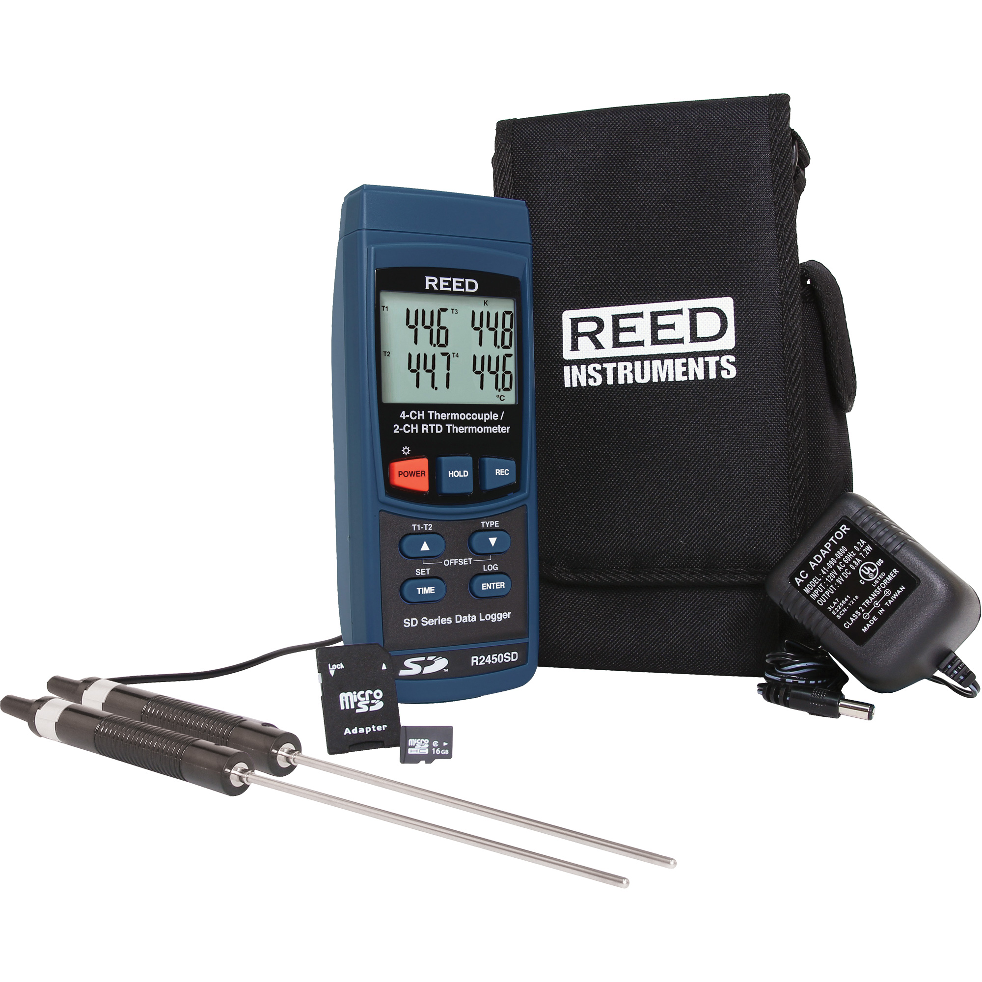 Trousse de thermomètre pour enregistreur de données en temps réel